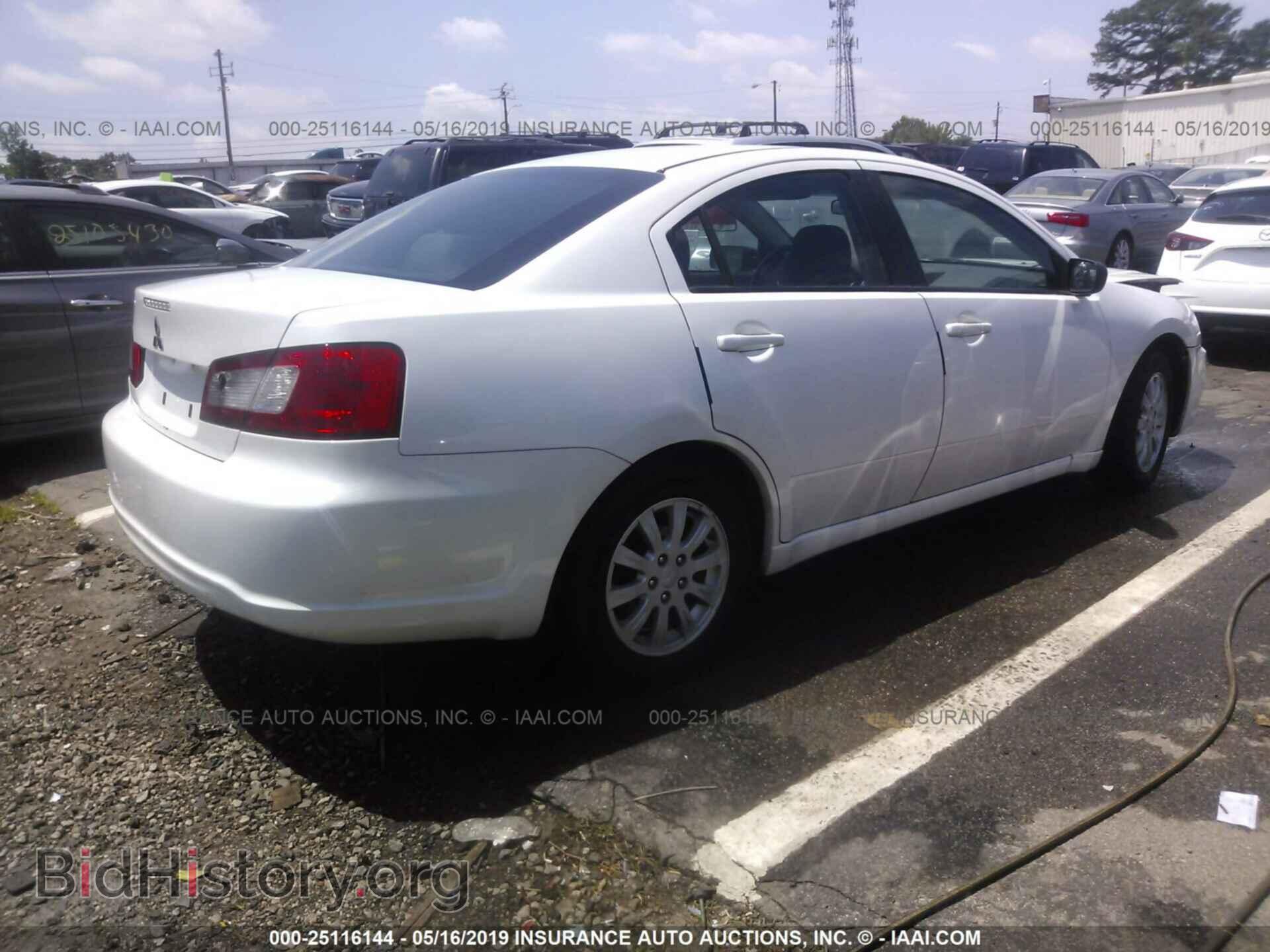 2012 MITSUBISHI GALANT - VIN: 4A32B2FF8CE007129 - Фото 4