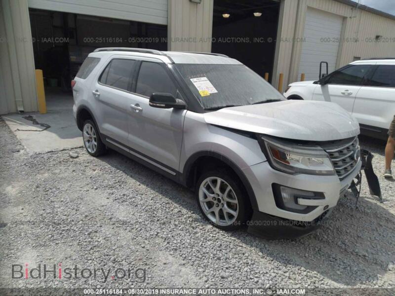 2016 Ford EXPLORER XLT (VIN 1FM5K8D83GGC30224) — фото 1 из 10, IAAI, повреждение: передняя часть