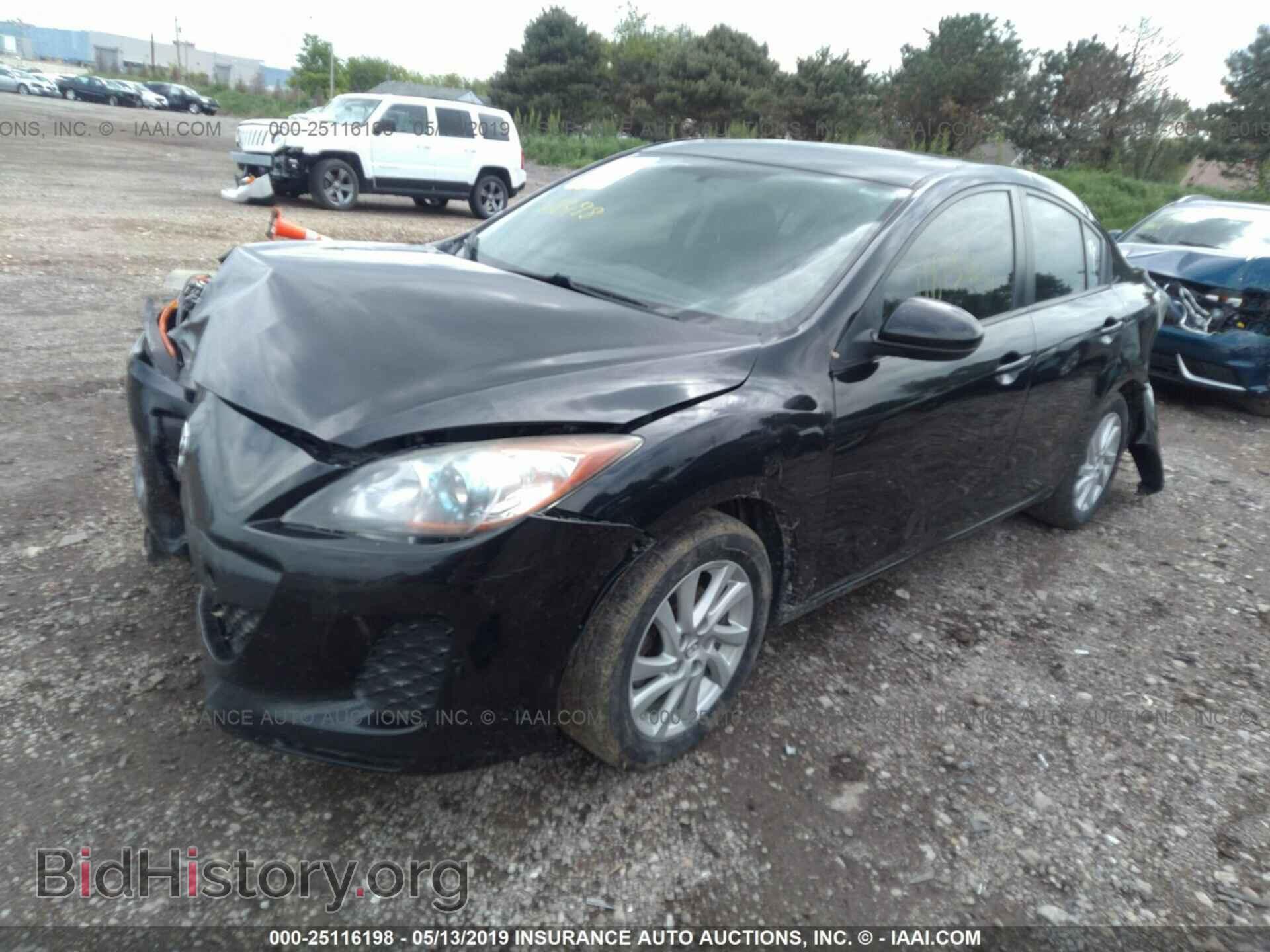 2012 MAZDA 3 - VIN: JM1BL1W7XC1574680 - Фото 2