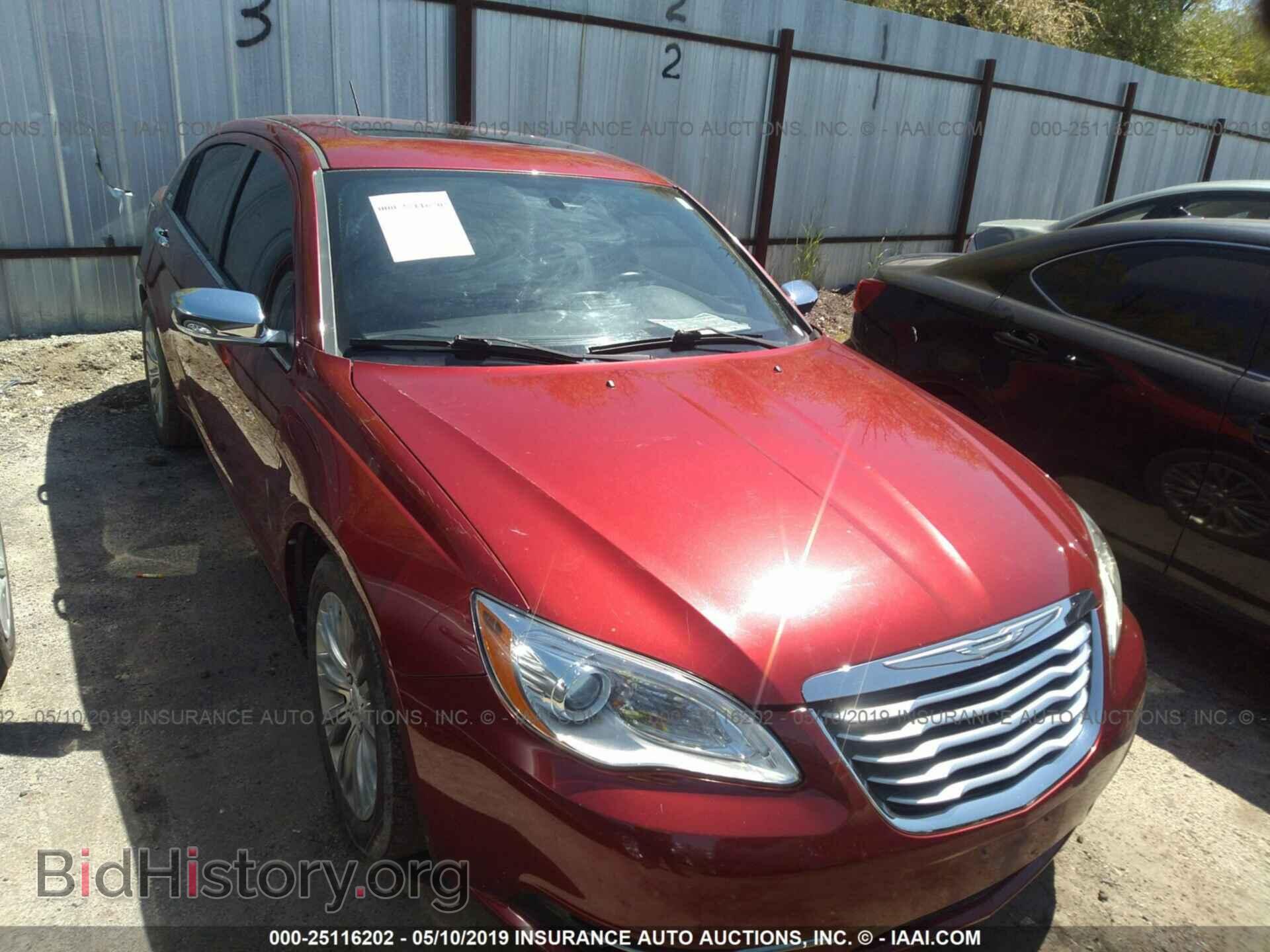 Photo 1C3CCBCG7DN600357 - CHRYSLER 200 2013