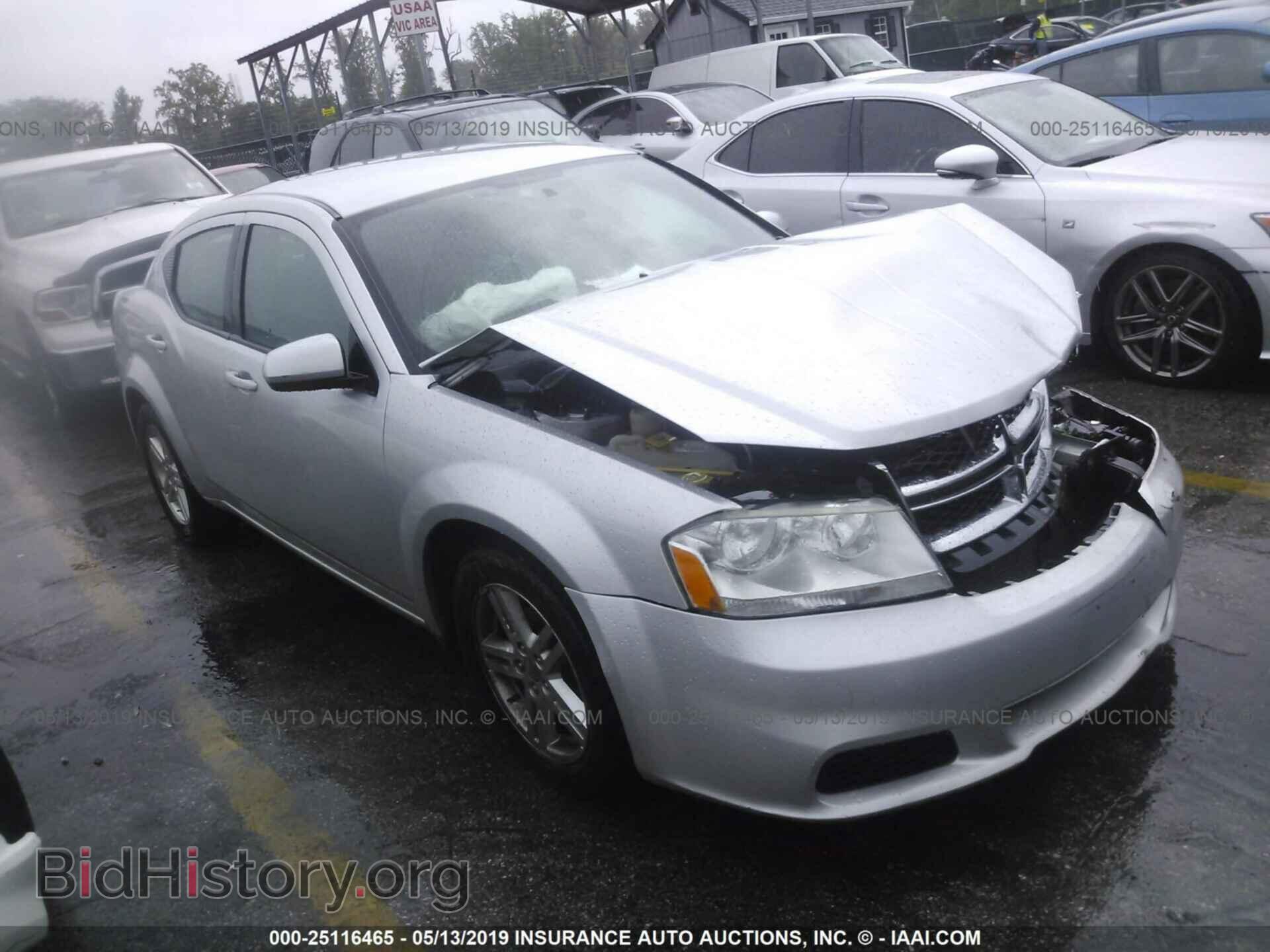 Photo 1C3CDZCB9CN212409 - DODGE AVENGER 2012