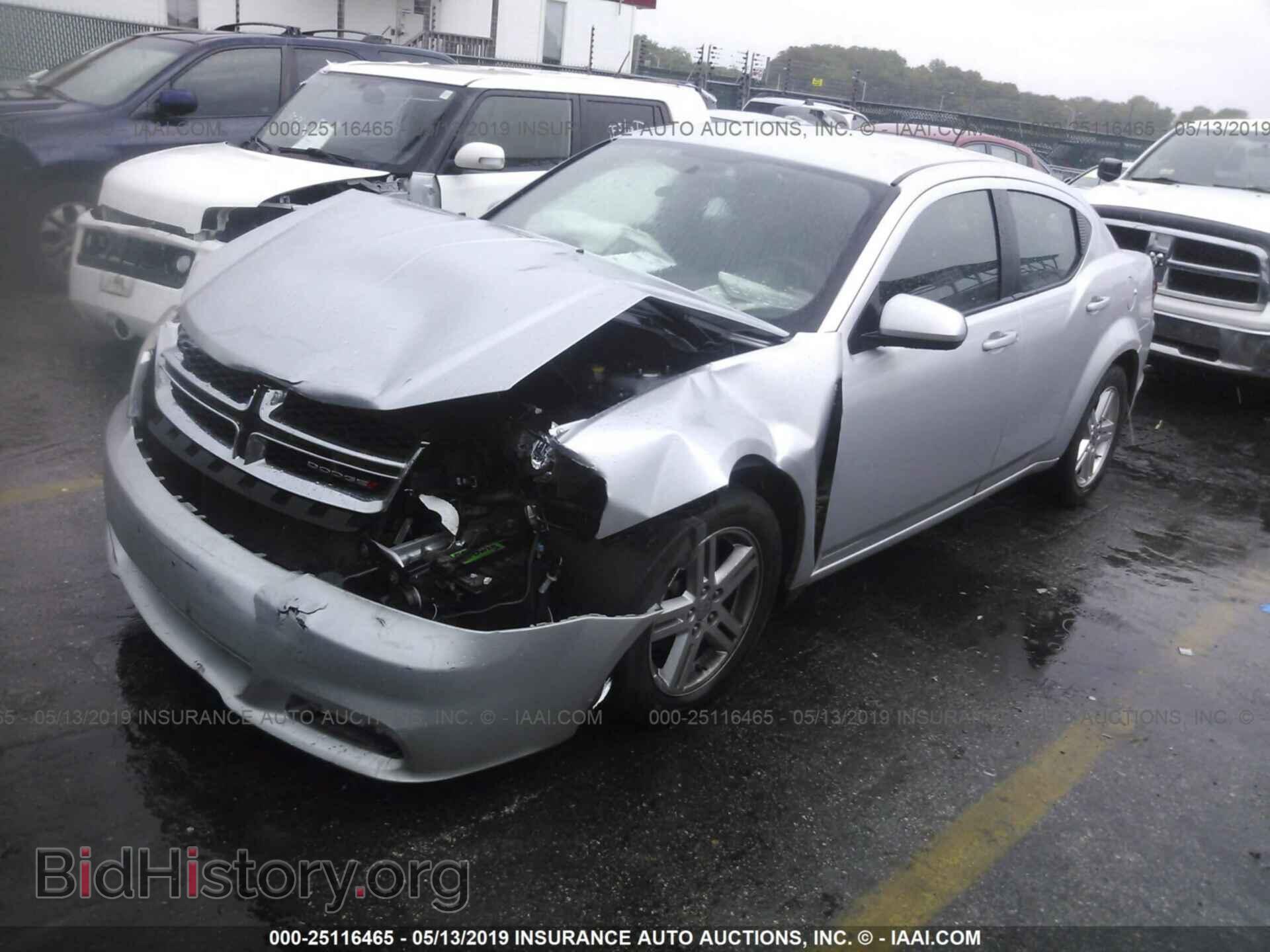 2012 DODGE AVENGER - VIN: 1C3CDZCB9CN212409 - Фото 2