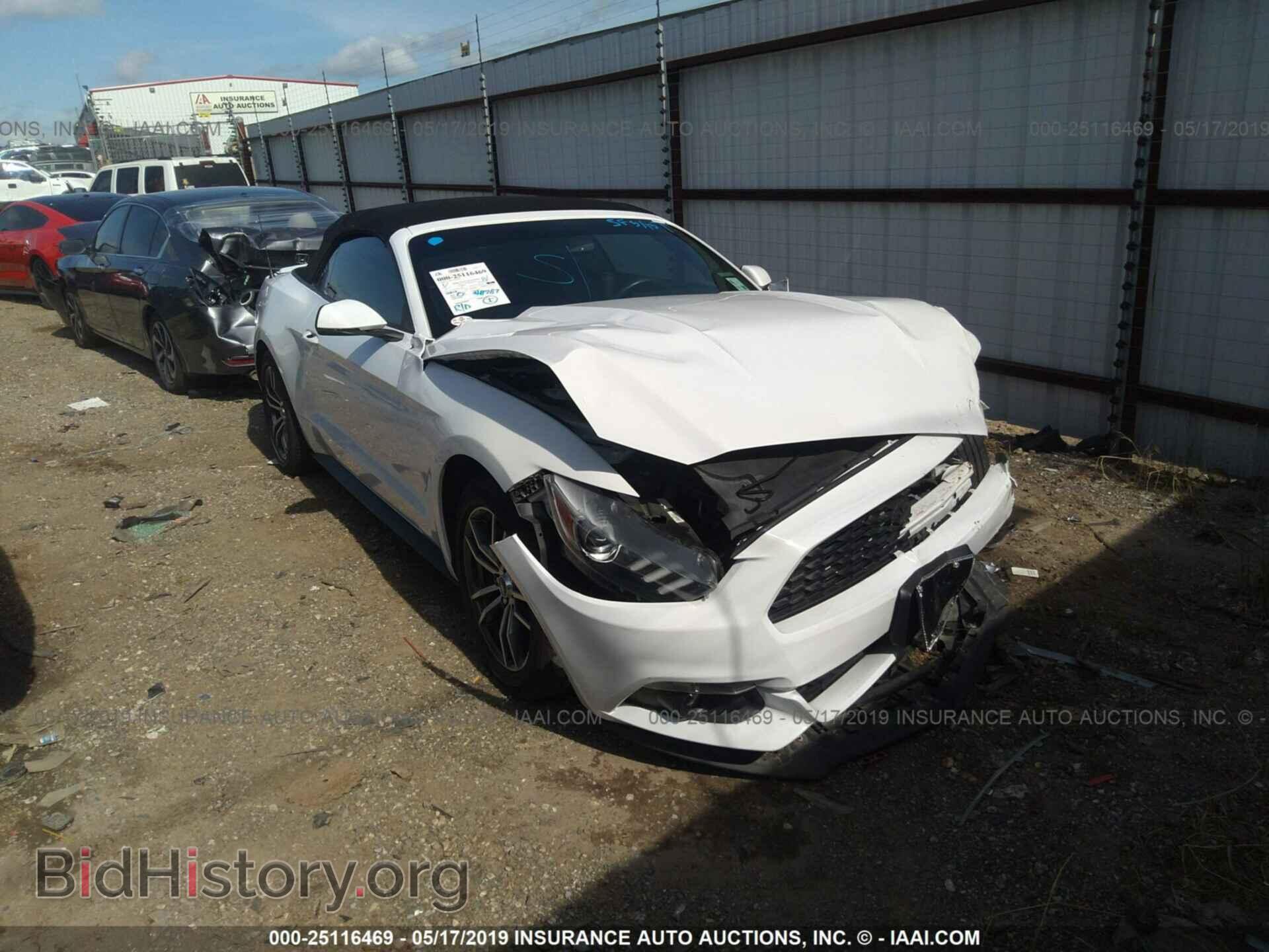 Photo 1FATP8UHXH5220273 - FORD MUSTANG 2017