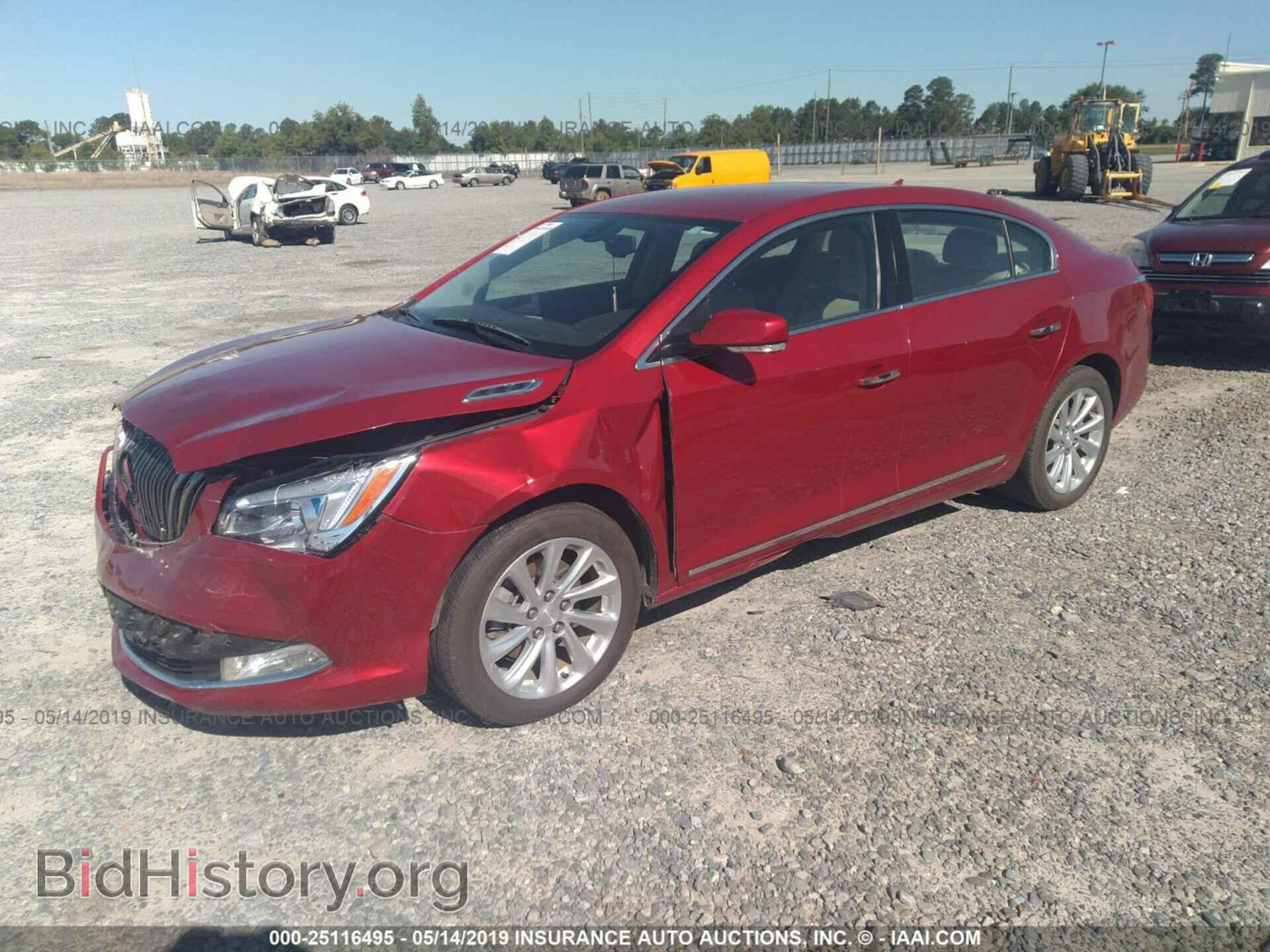 2014 BUICK LACROSSE - VIN: 1G4GB5G33EF250046 - Фото 2