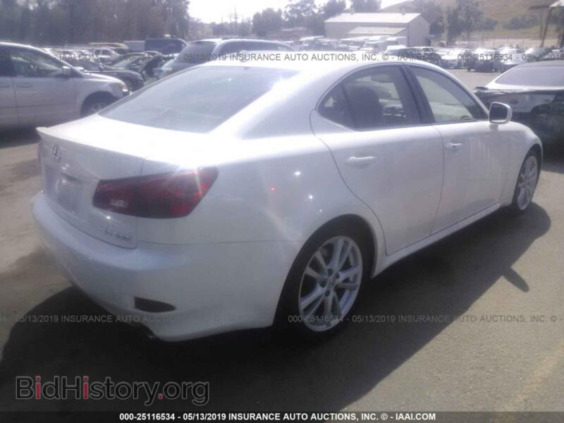 2007 Lexus IS (VIN JTHBE262975016014) — фото 4 из 10