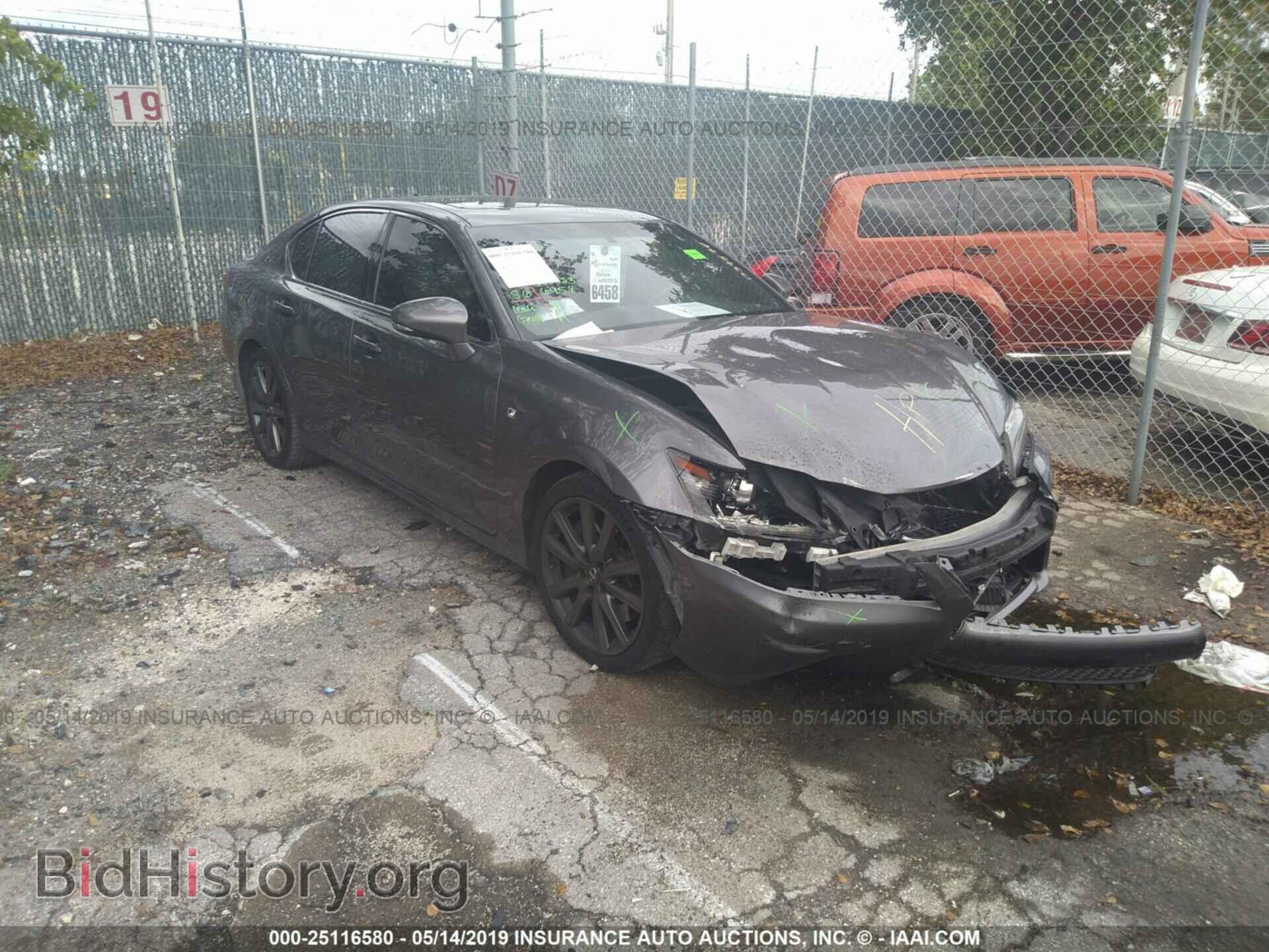 Photo JTHBE1BL0E5039574 - LEXUS GS 2014