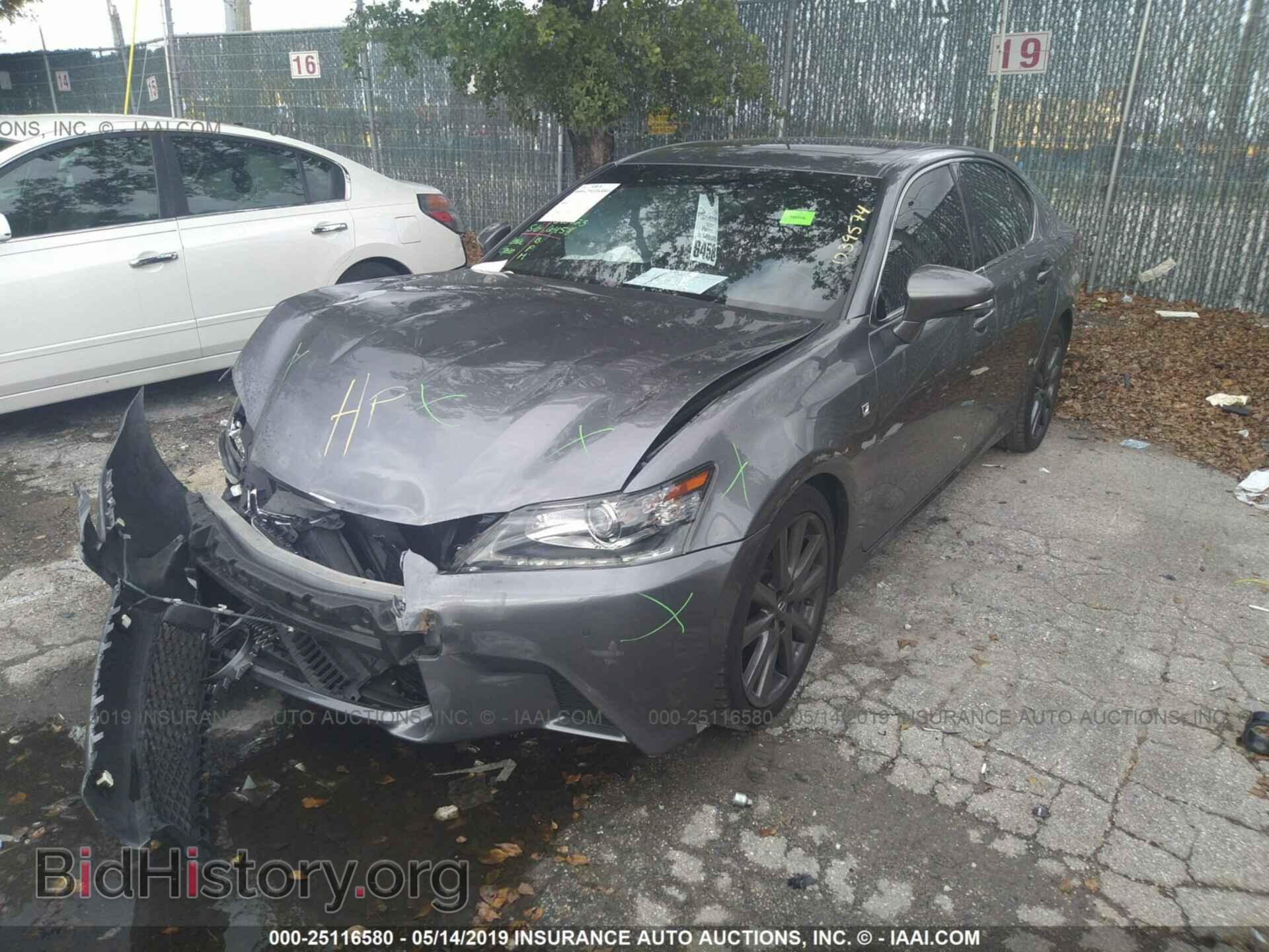 2014 LEXUS GS - VIN: JTHBE1BL0E5039574 - Photo 2