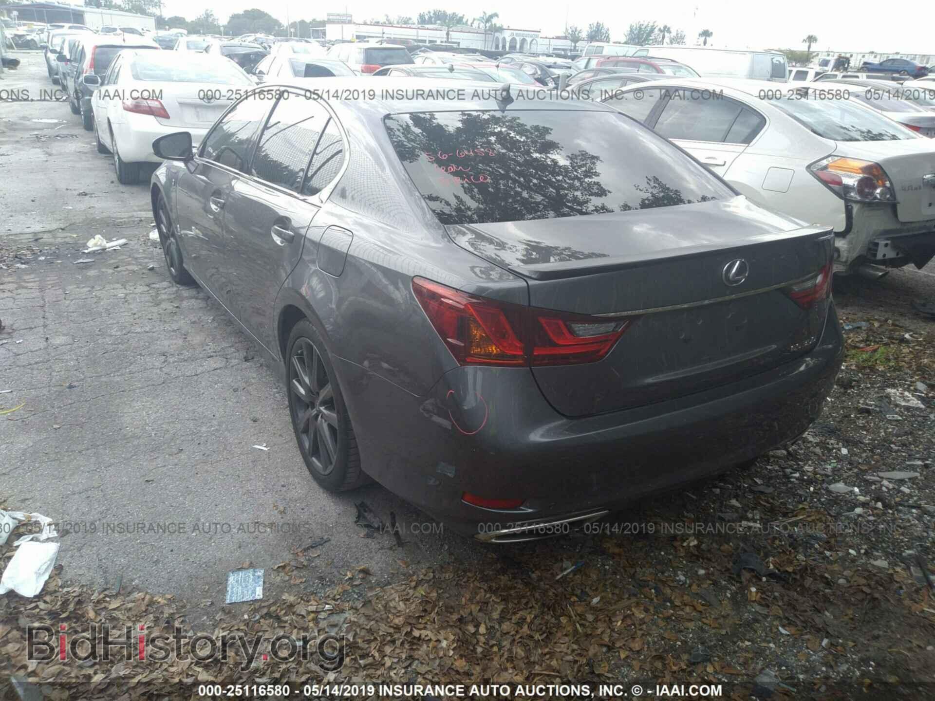 2014 LEXUS GS - VIN: JTHBE1BL0E5039574 - Photo 3