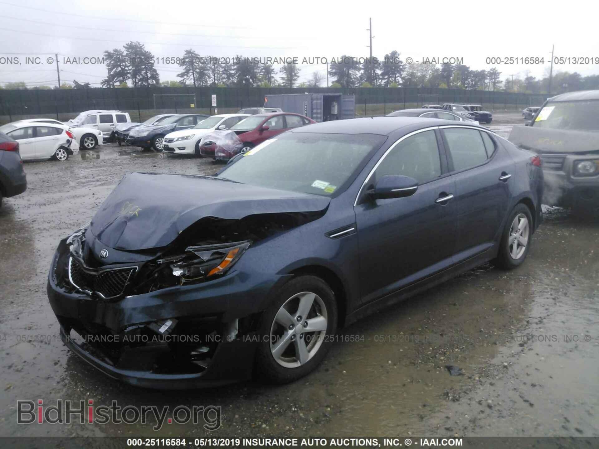 2015 KIA OPTIMA - VIN: 5XXGM4A79FG388648 - Photo 2