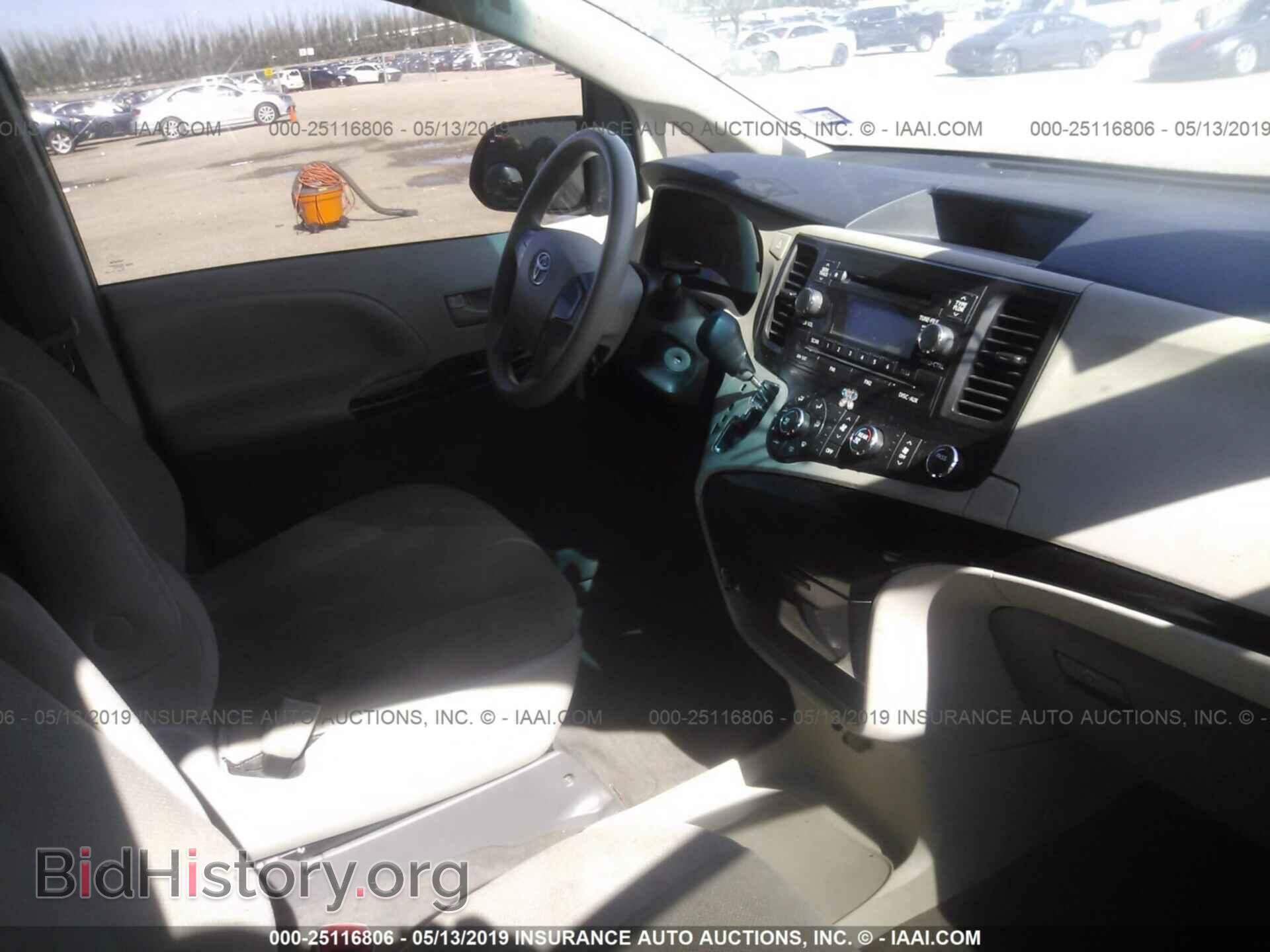 2013 TOYOTA SIENNA - VIN: 5TDZK3DC8DS395202 - Фото 5