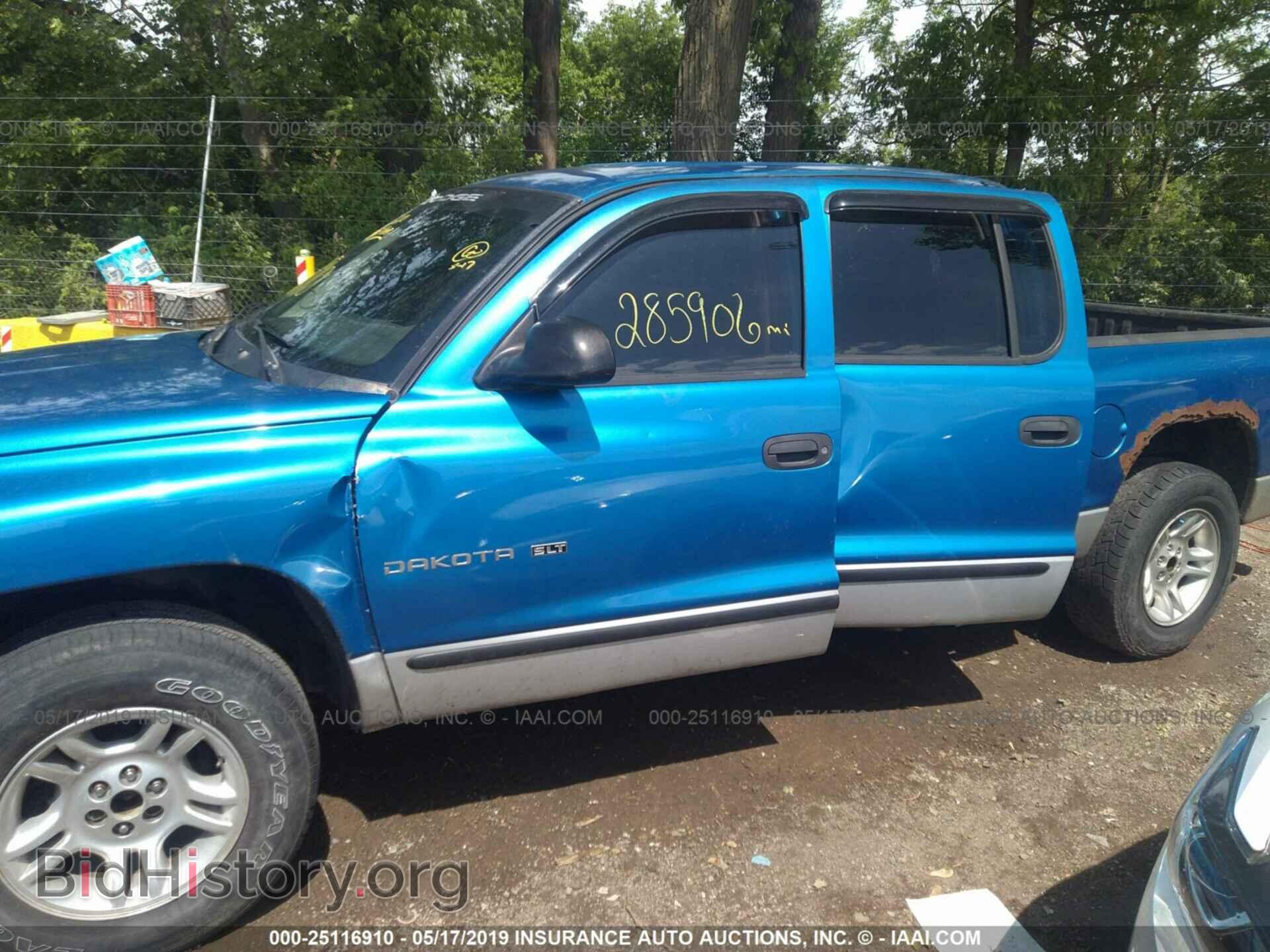 2001 DODGE DAKOTA - VIN: 1B7GL2AX91S140681 - Фото 6