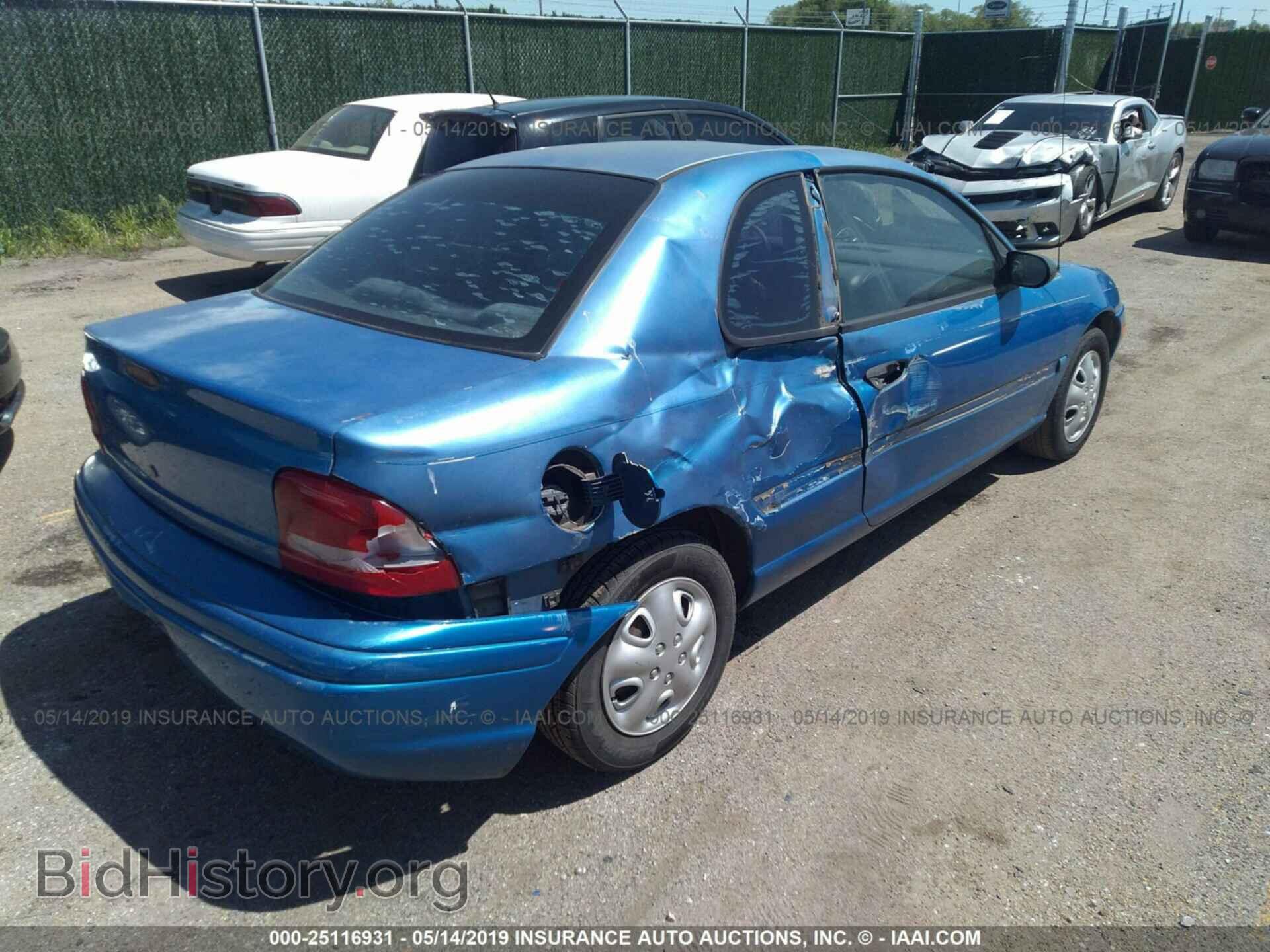 1999 DODGE NEON - VIN: 1B3ES42C6XD103524 - Фото 4