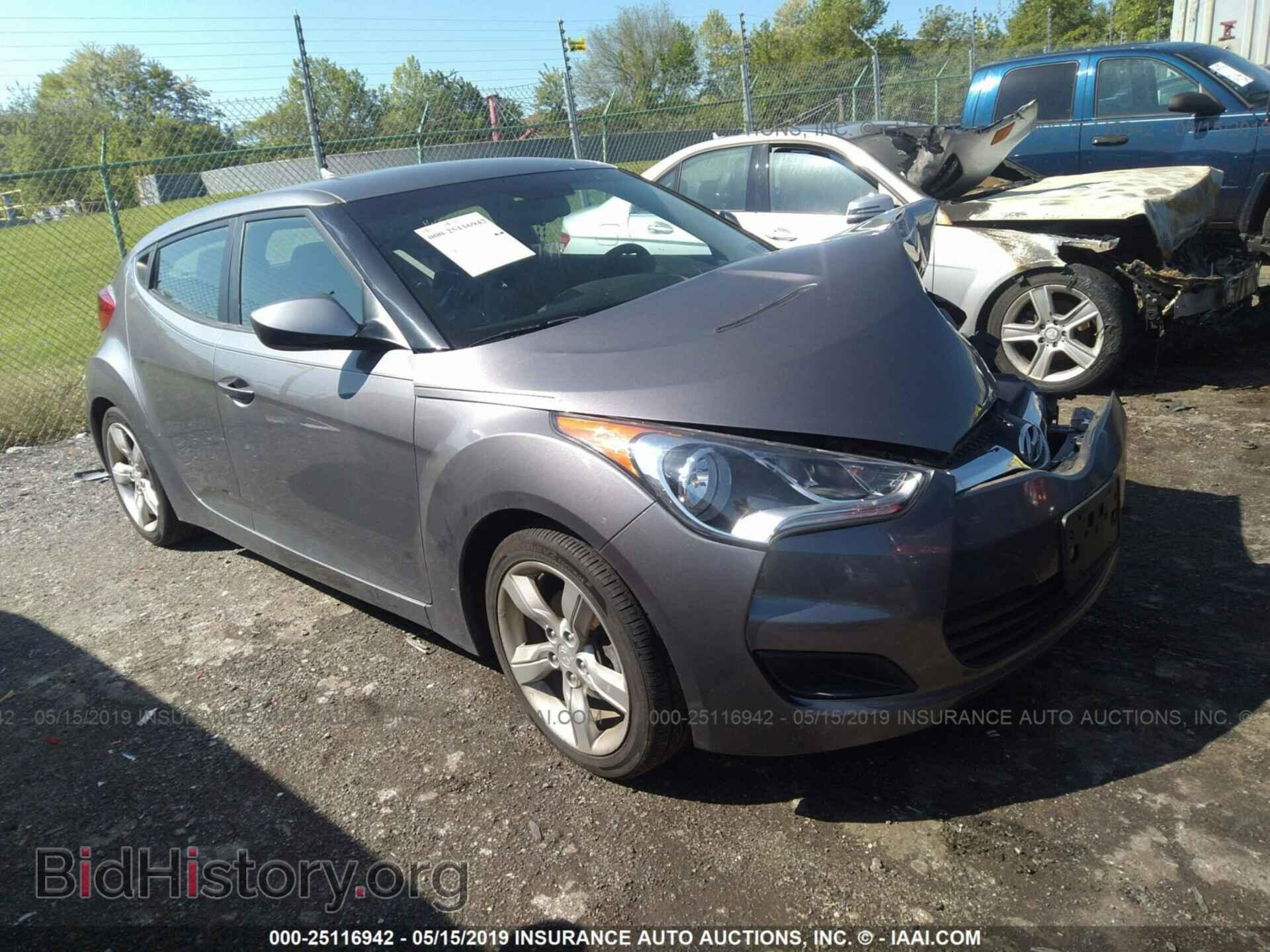 Photo KMHTC6AD8DU094311 - HYUNDAI VELOSTER 2013