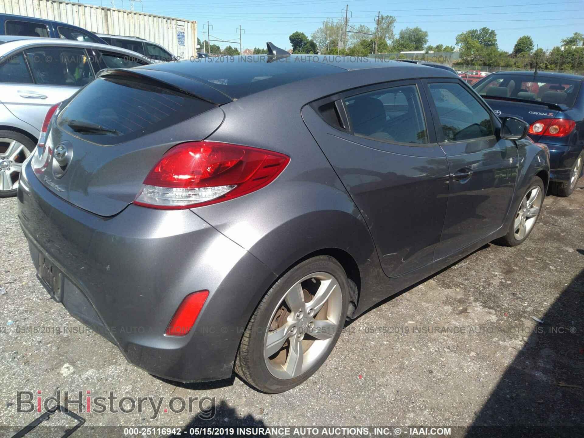 2013 HYUNDAI VELOSTER - VIN: KMHTC6AD8DU094311 - Фото 4