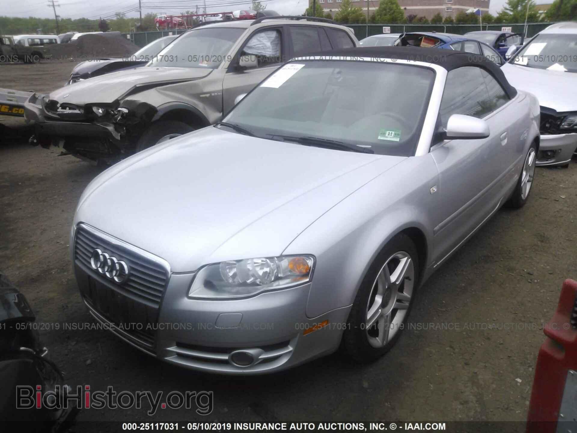 2007 AUDI A4 - VIN: WAUAF48H27K021237 - Photo 2