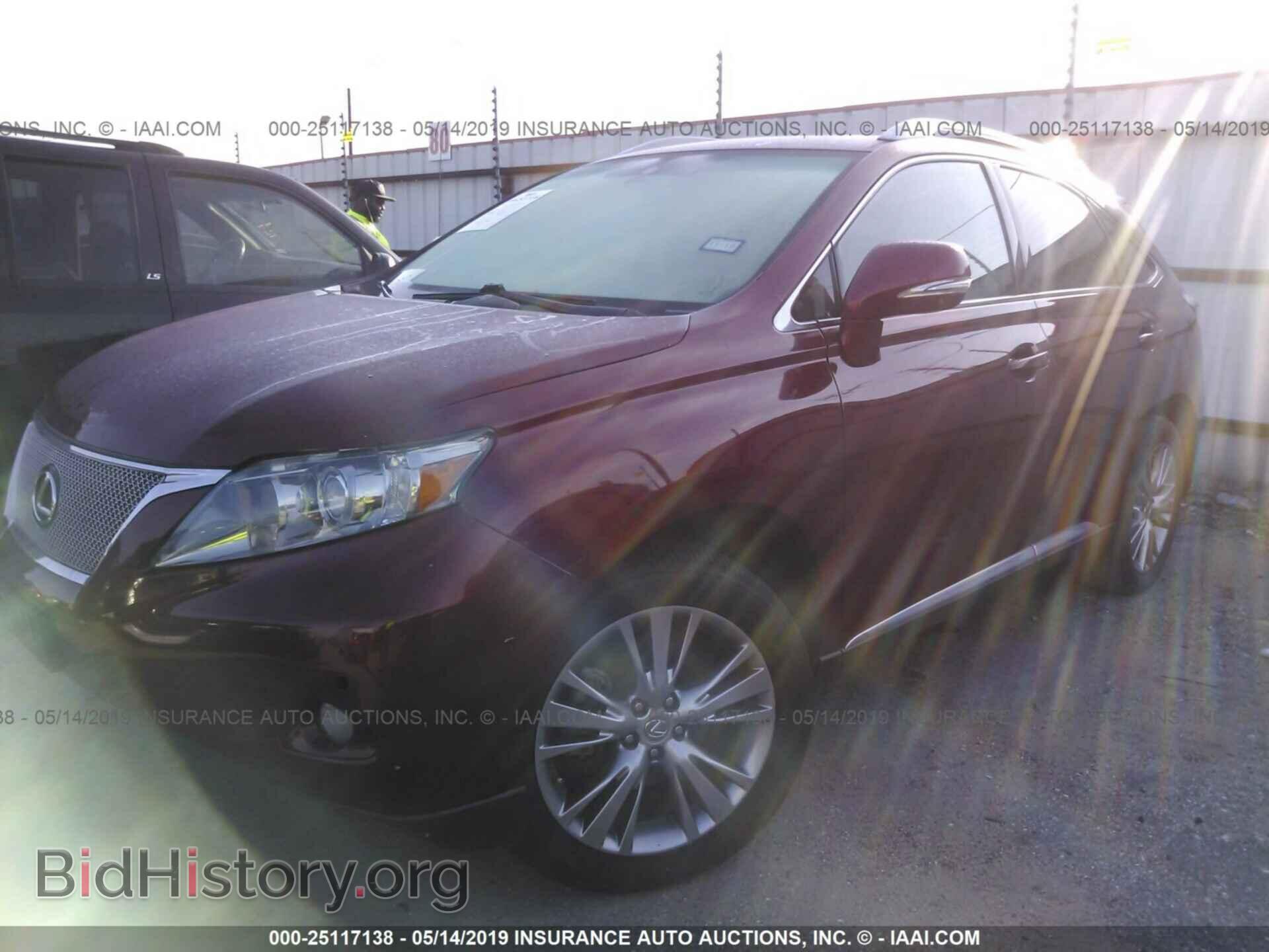 2012 LEXUS RX - VIN: 2T2ZK1BA9CC073547 - Фото 2
