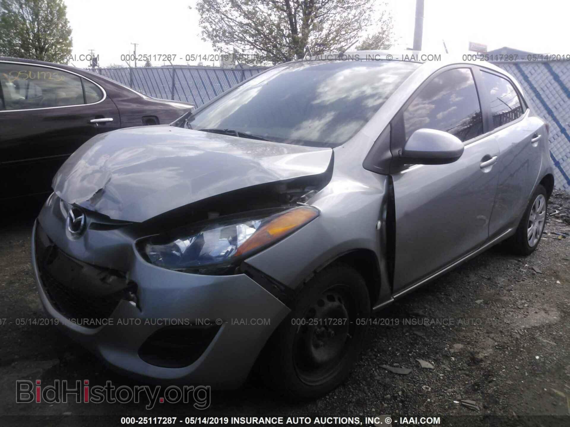 2013 MAZDA MAZDA2 - VIN: JM1DE1KZ2D0153893 - Фото 2
