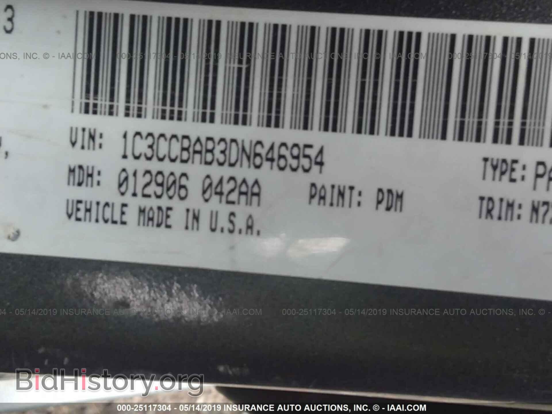 2013 CHRYSLER 200 - VIN: 1C3CCBAB3DN646954 - Photo 9