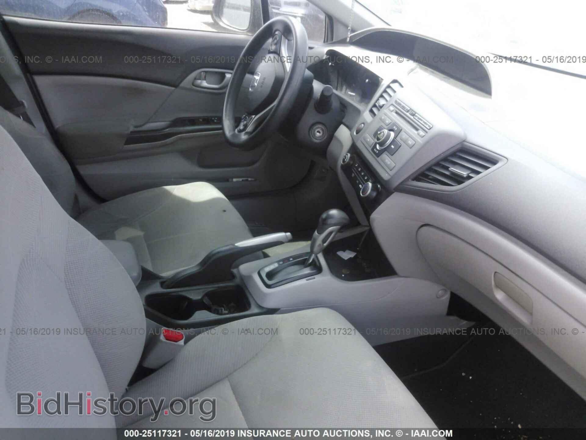 2012 HONDA CIVIC - VIN: 2HGFB2F53CH596161 - Фото 5