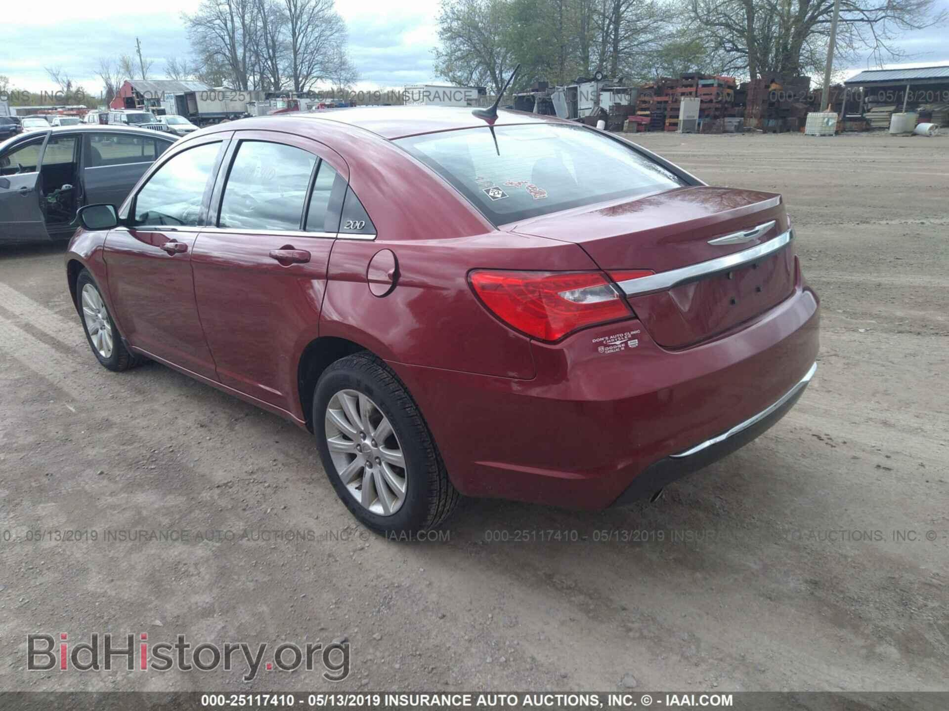 2012 CHRYSLER 200 - VIN: 1C3CCBBG4CN139537 - Фото 3