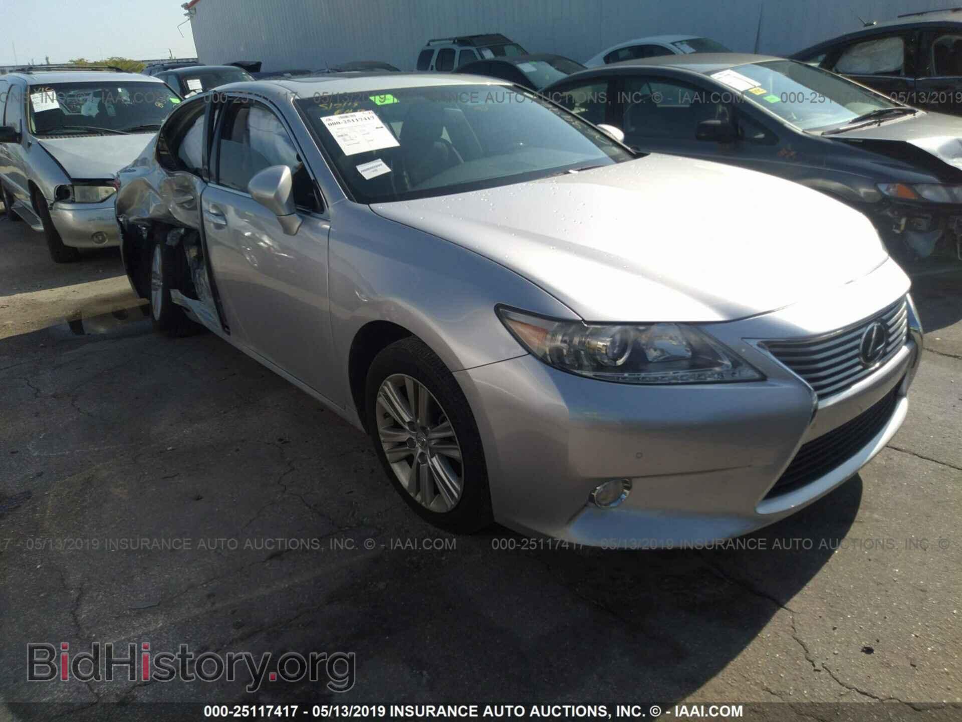 Photo JTHBK1GGXD2063496 - LEXUS ES 2013