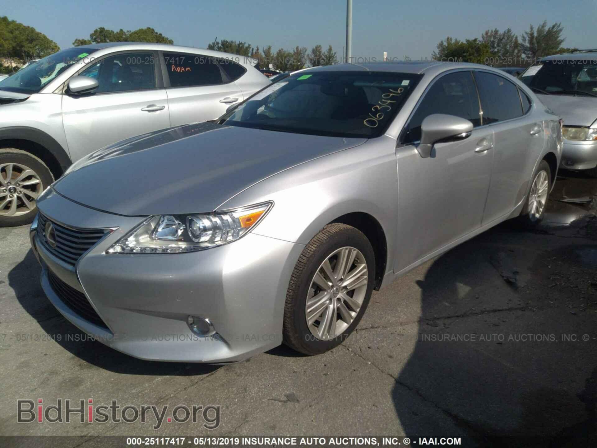 2013 LEXUS ES - VIN: JTHBK1GGXD2063496 - Фото 2