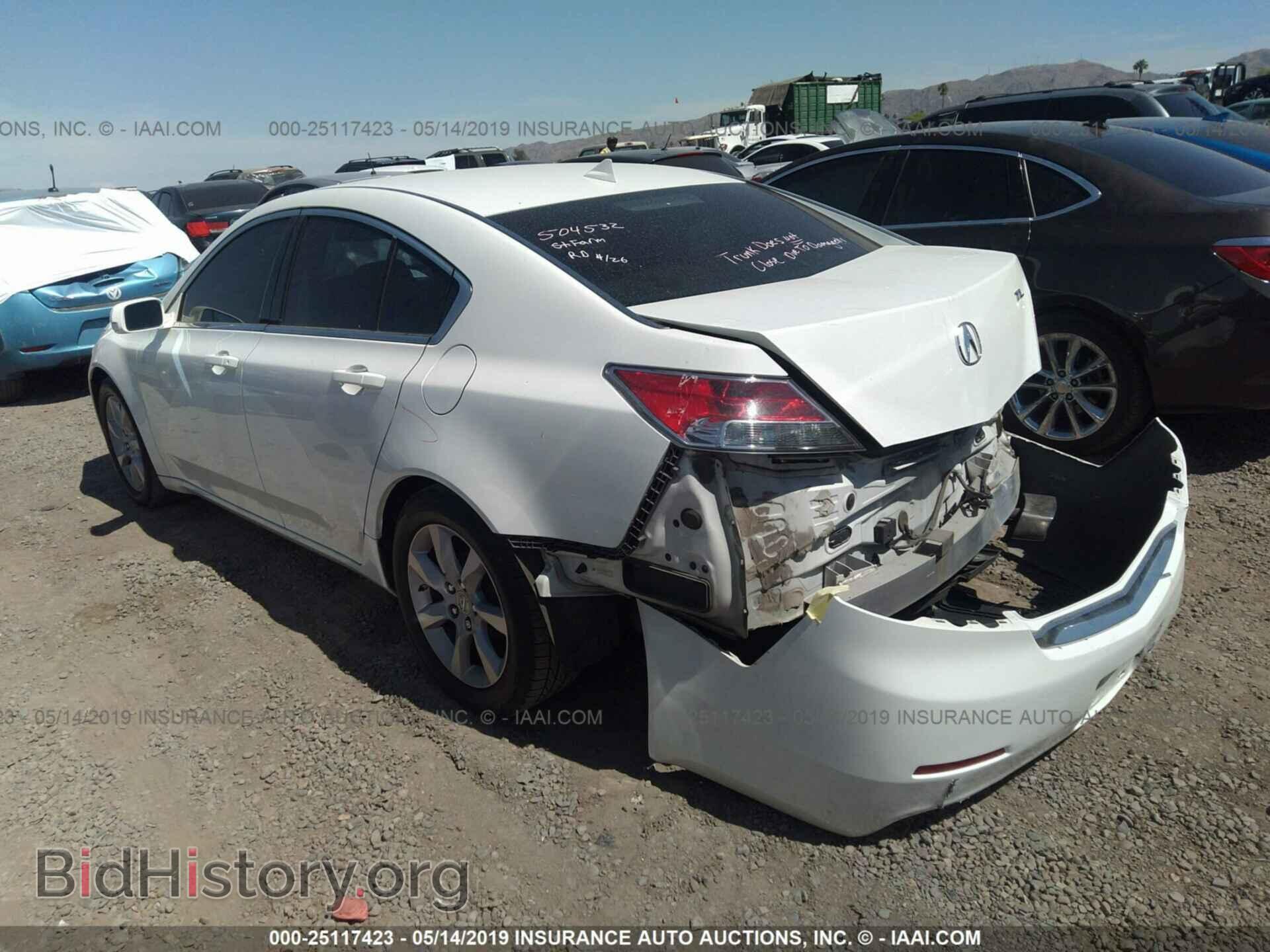2013 ACURA TL - VIN: 19UUA8F2XDA015287 - Фото 3