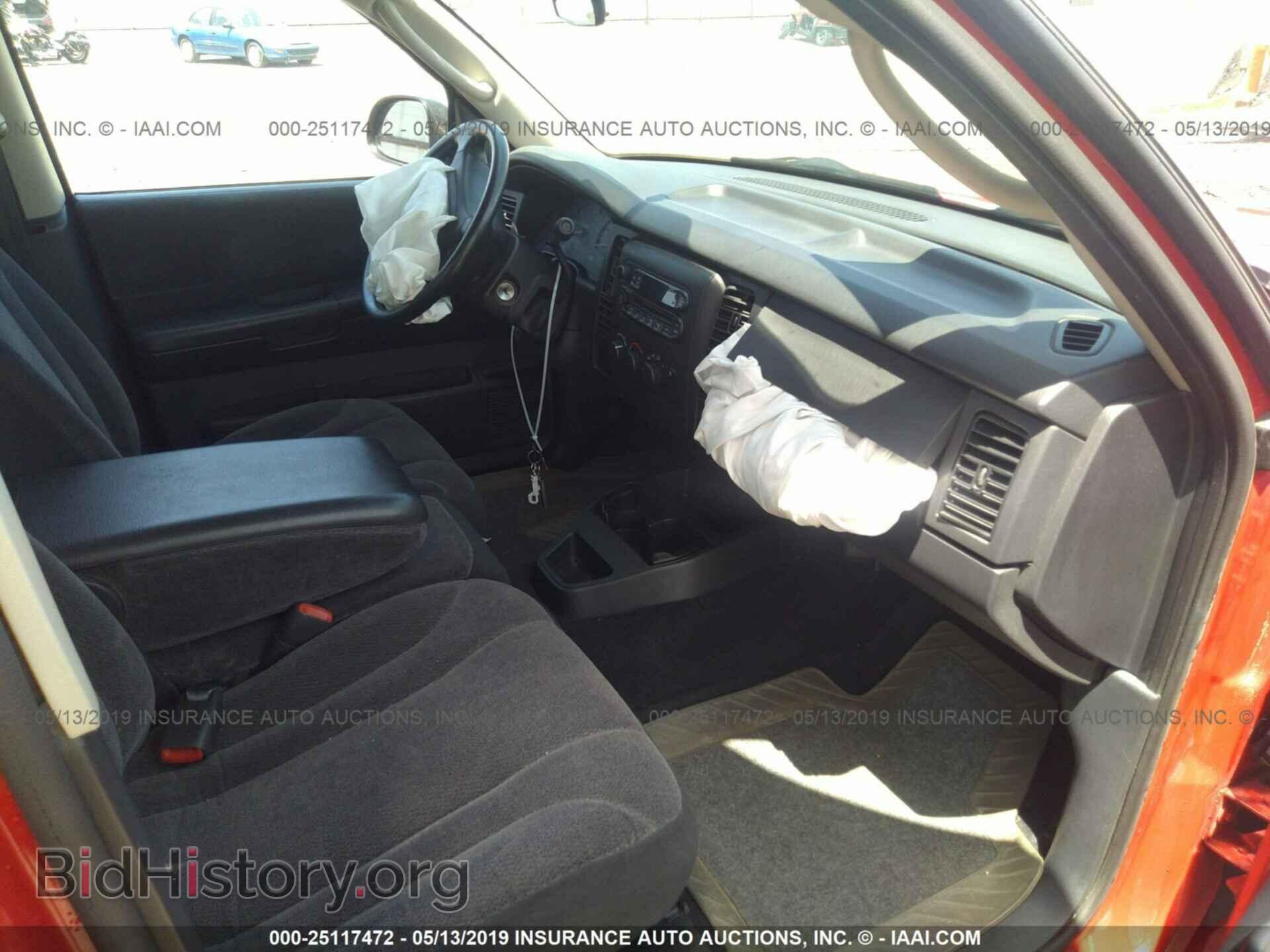 2002 DODGE DAKOTA - VIN: 1B7HL48NX2S505729 - Фото 5