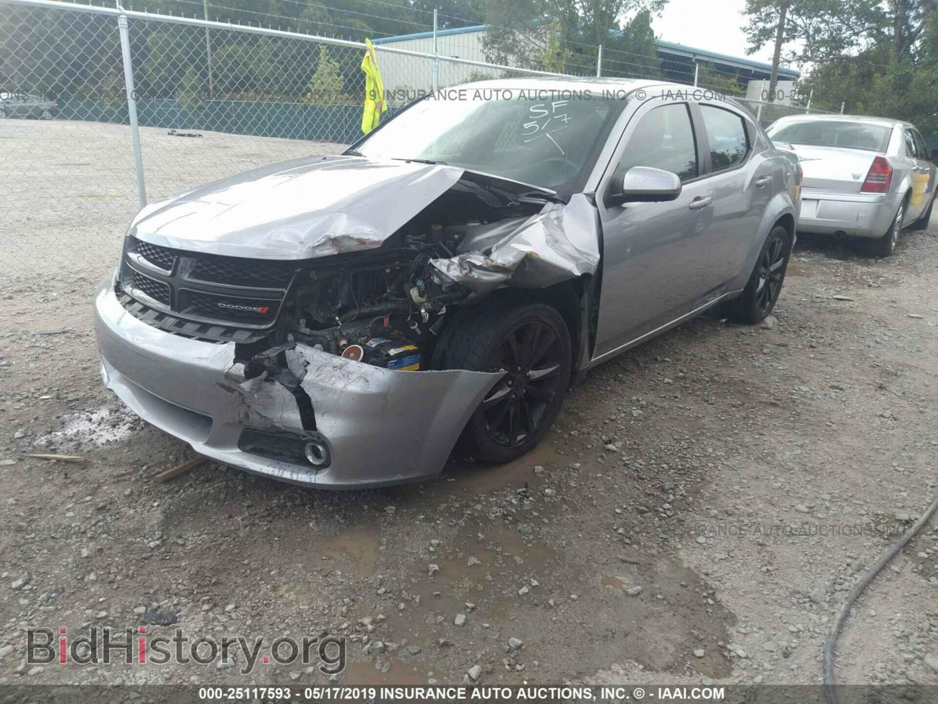 2014 DODGE AVENGER - VIN: 1C3CDZCG4EN120803 - Фото 2