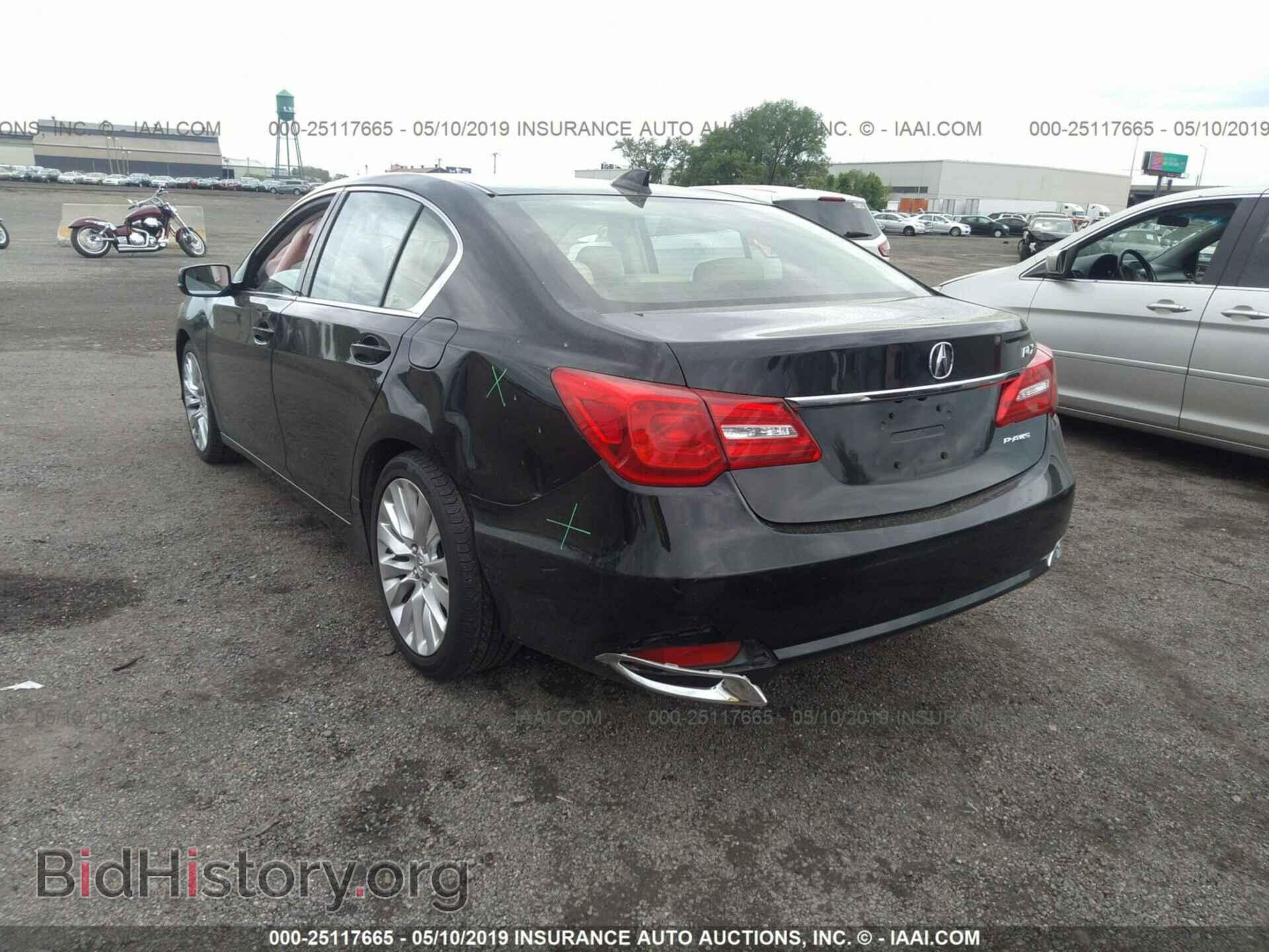 2014 ACURA RLX - VIN: JH4KC1F57EC007055 - Photo 3