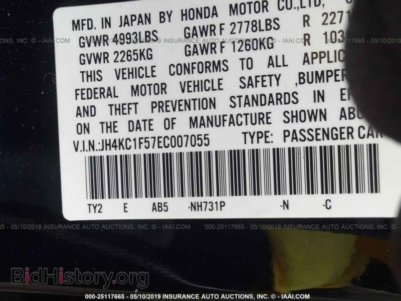 2014 Acura RLX (VIN JH4KC1F57EC007055) — photo 9 of 10