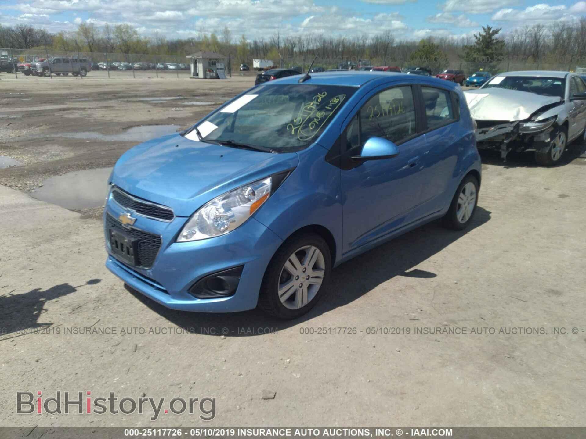 2014 CHEVROLET SPARK - VIN: KL8CD6S9XEC580405 - Фото 2