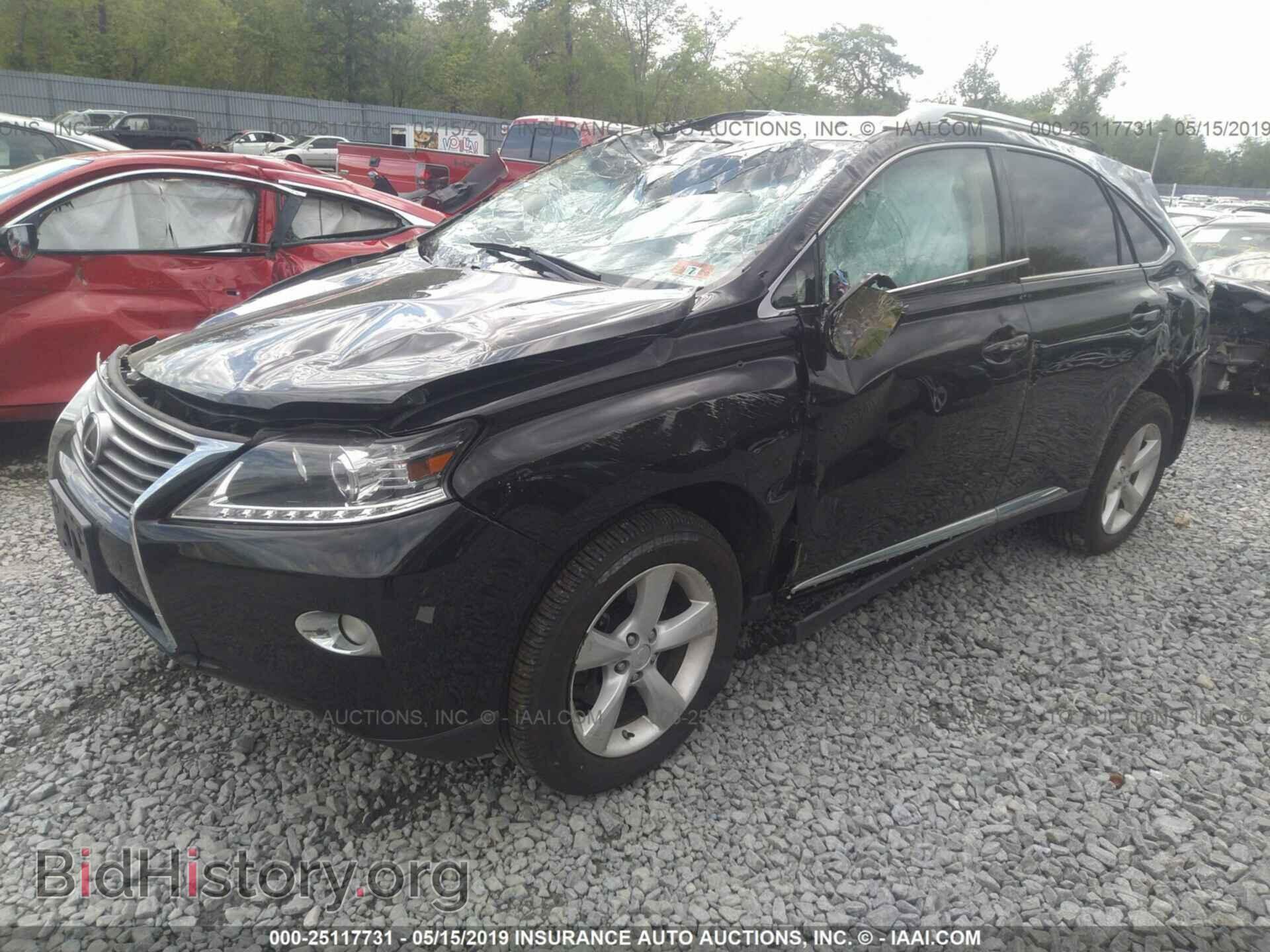2013 LEXUS RX - VIN: 2T2BK1BA6DC205215 - Фото 2