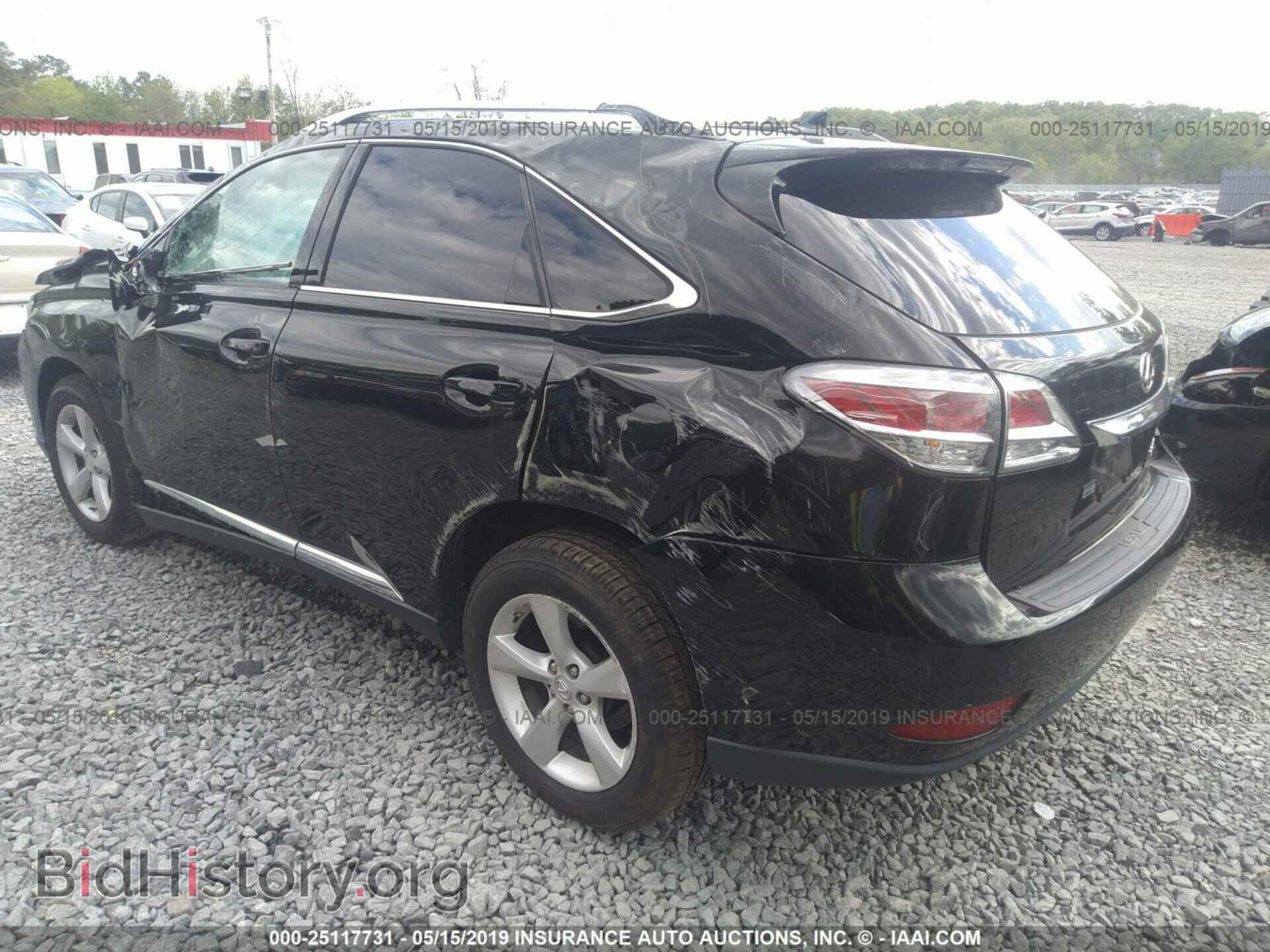 2013 LEXUS RX - VIN: 2T2BK1BA6DC205215 - Фото 3