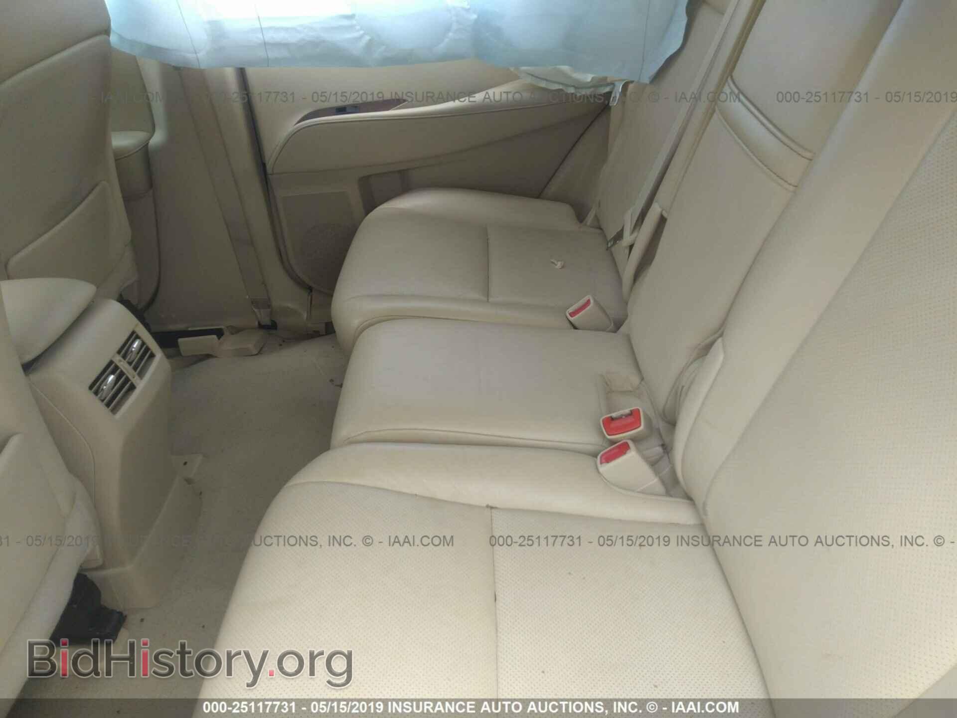 2013 LEXUS RX - VIN: 2T2BK1BA6DC205215 - Фото 8