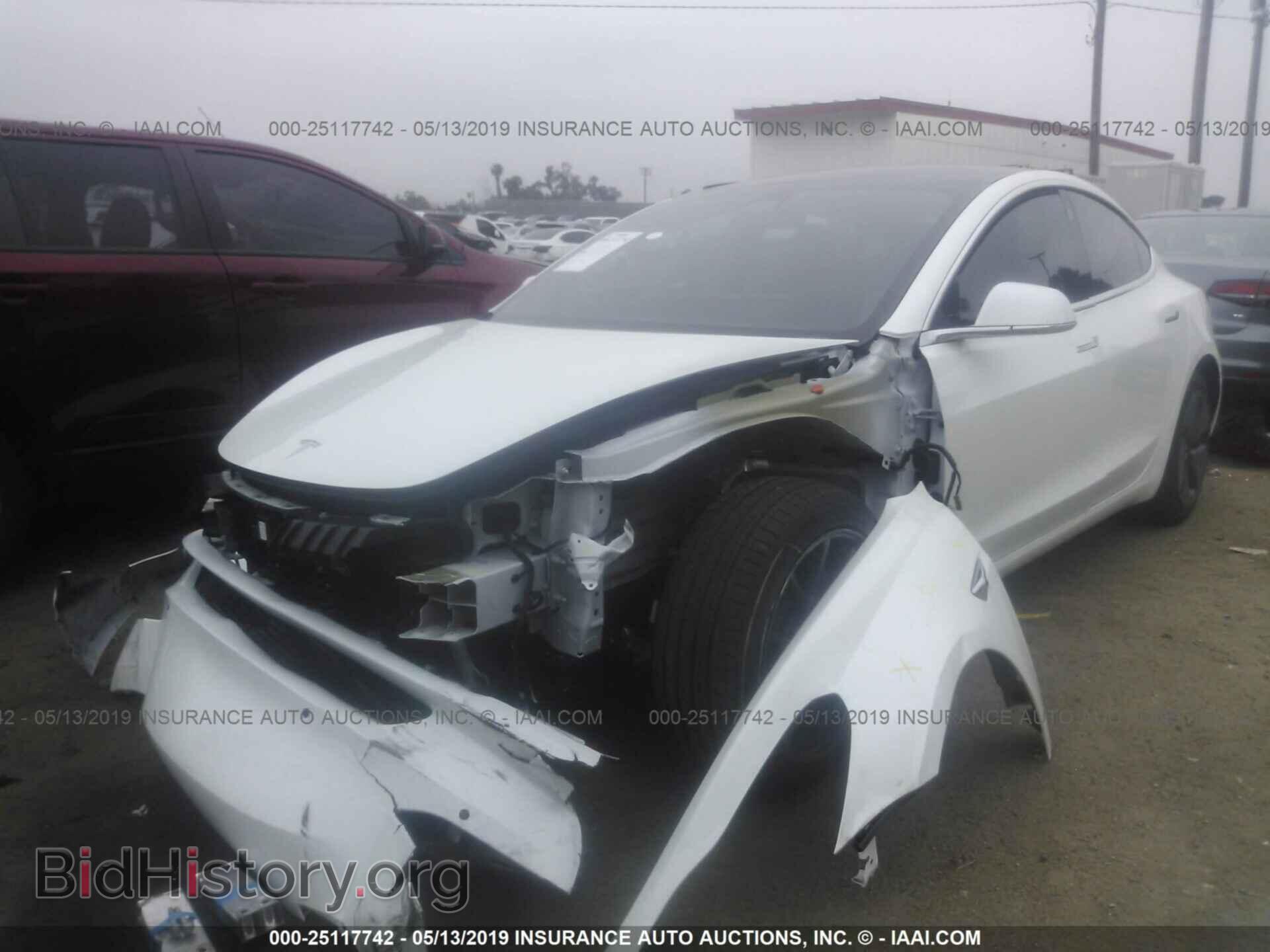 2018 TESLA MODEL 3 - VIN: 5YJ3E1EA4JF162609 - Фото 2
