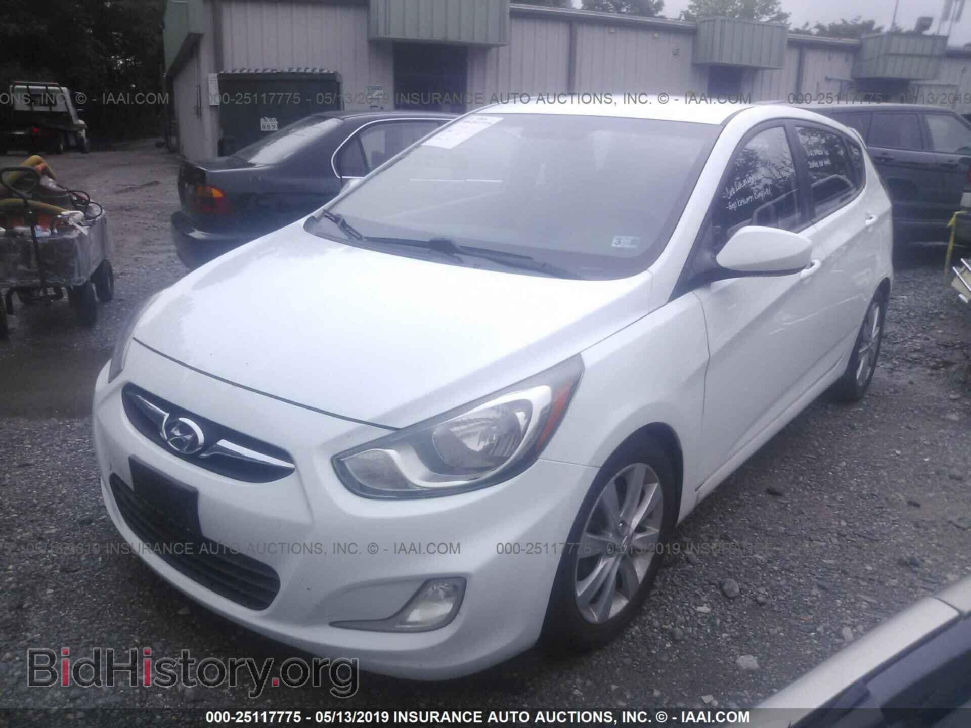 2012 HYUNDAI ACCENT - VIN: KMHCU5AE2CU004973 - Фото 2