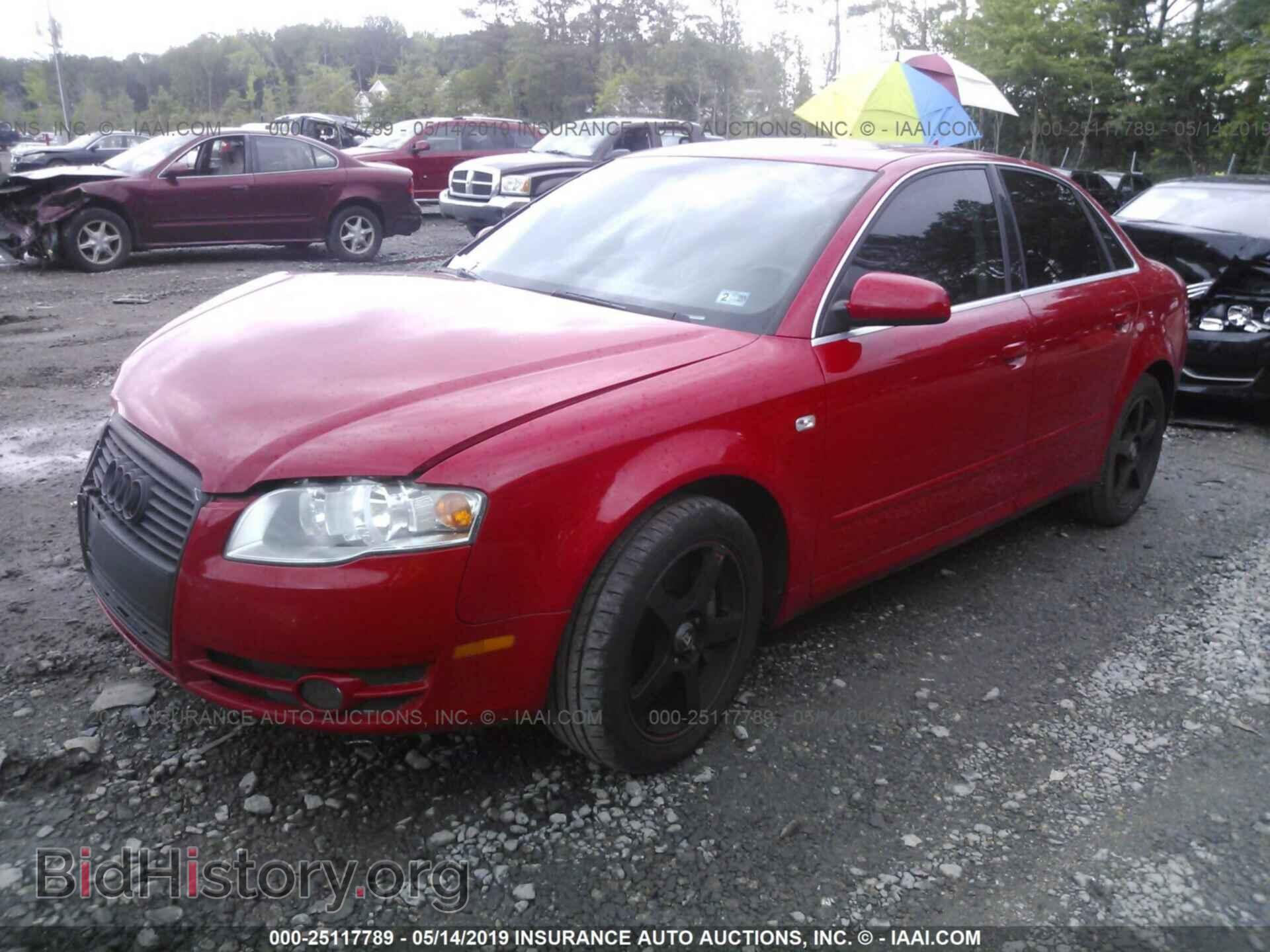 2007 AUDI A4 - VIN: WAUAF78E67A187788 - Фото 2