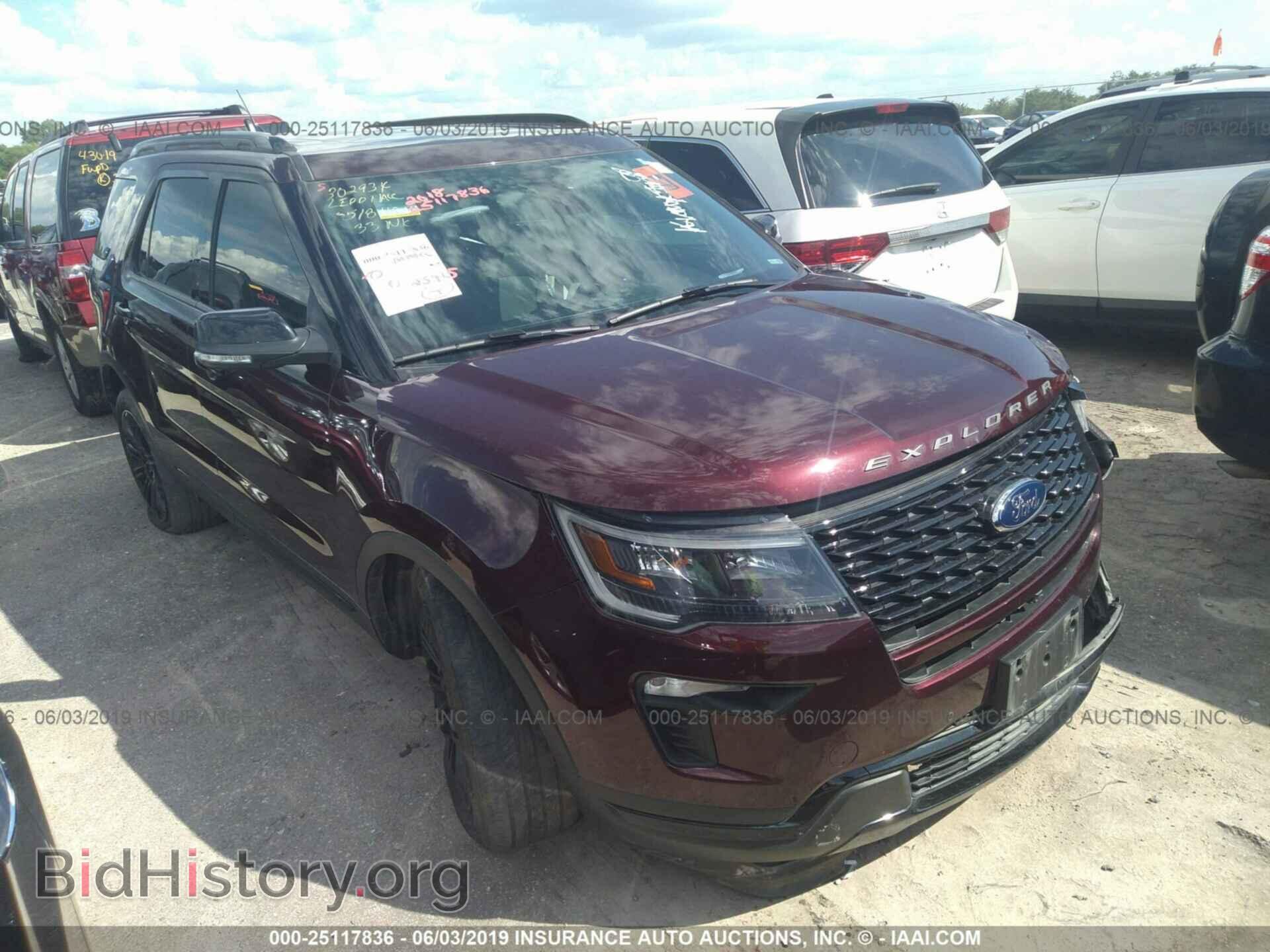 Фотография 1FM5K8GT4JGB29782 - FORD EXPLORER 2018