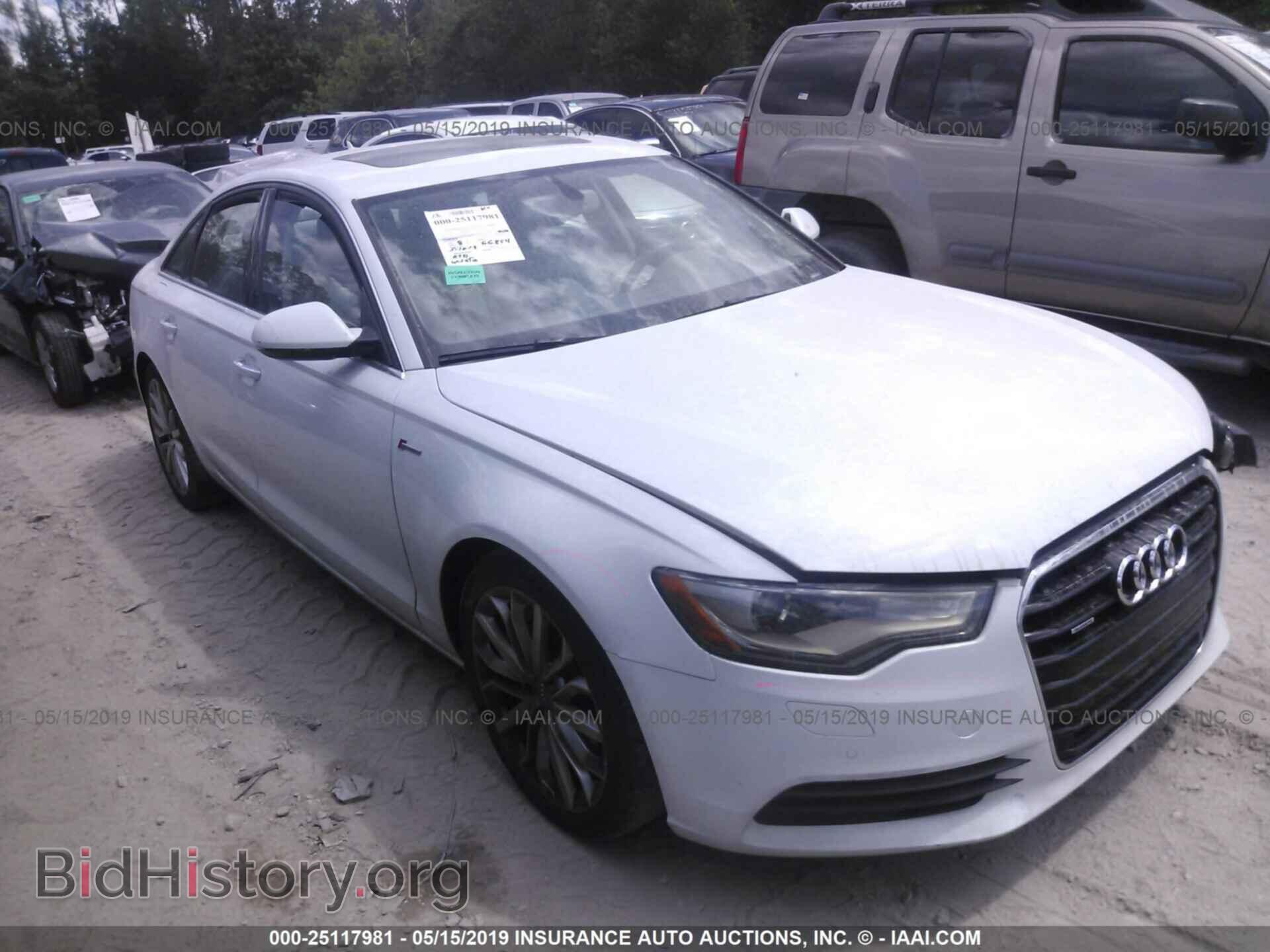 Фотография WAUGGAFC6DN059576 - AUDI A6 2013