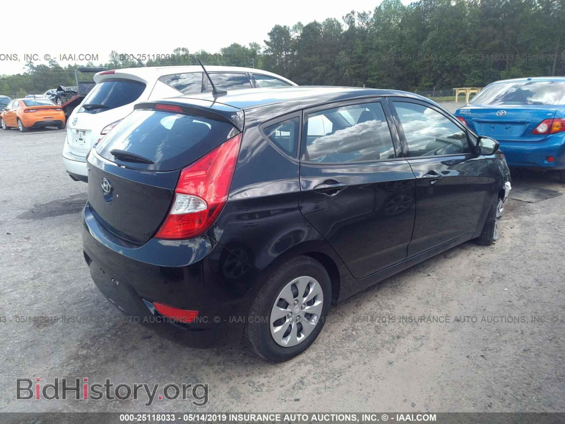 2017 HYUNDAI ACCENT - VIN: KMHCT5AE7HU354190 - Фото 4