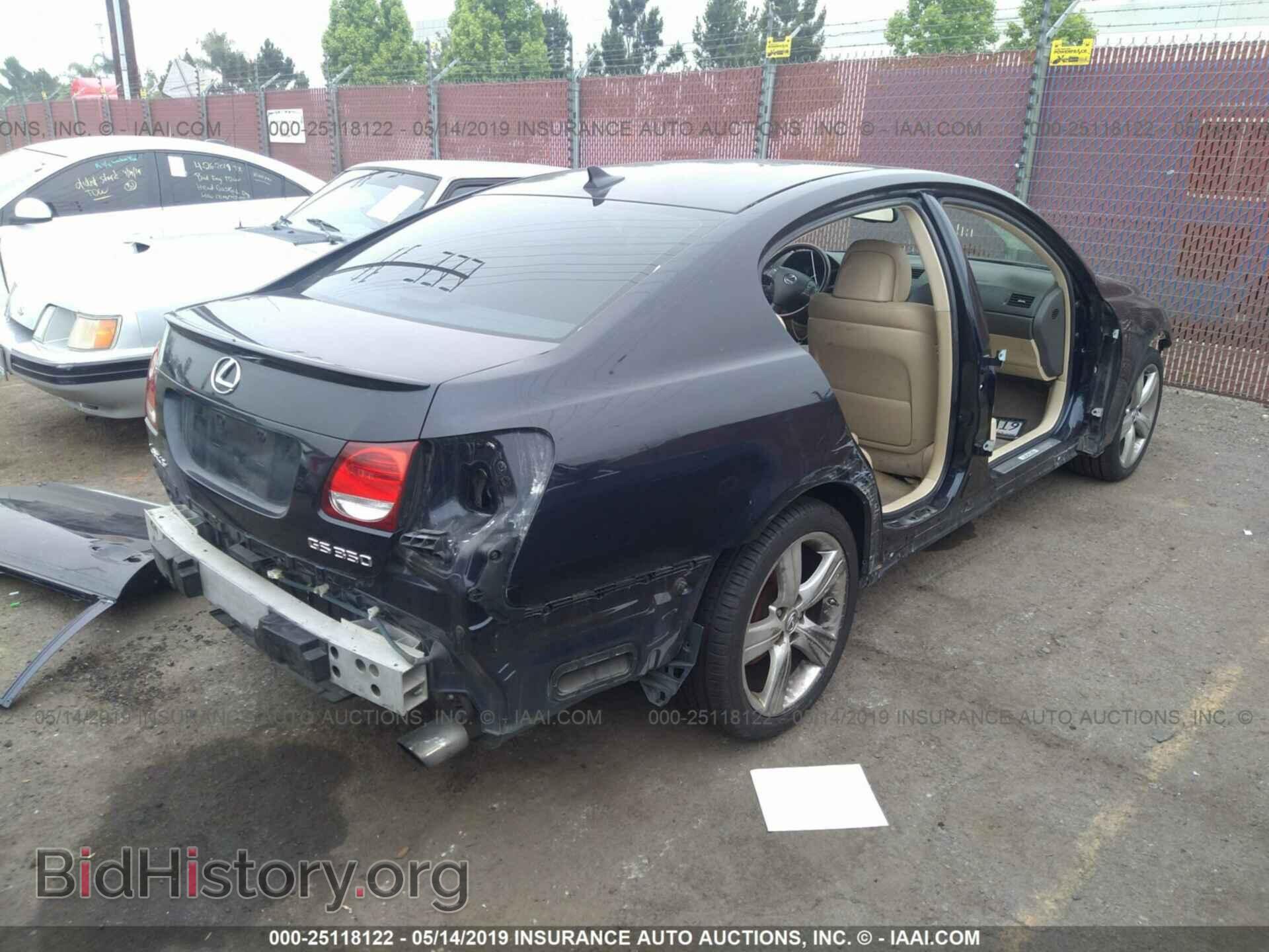 2007 LEXUS GS - VIN: JTHBE96S170026462 - Фото 4