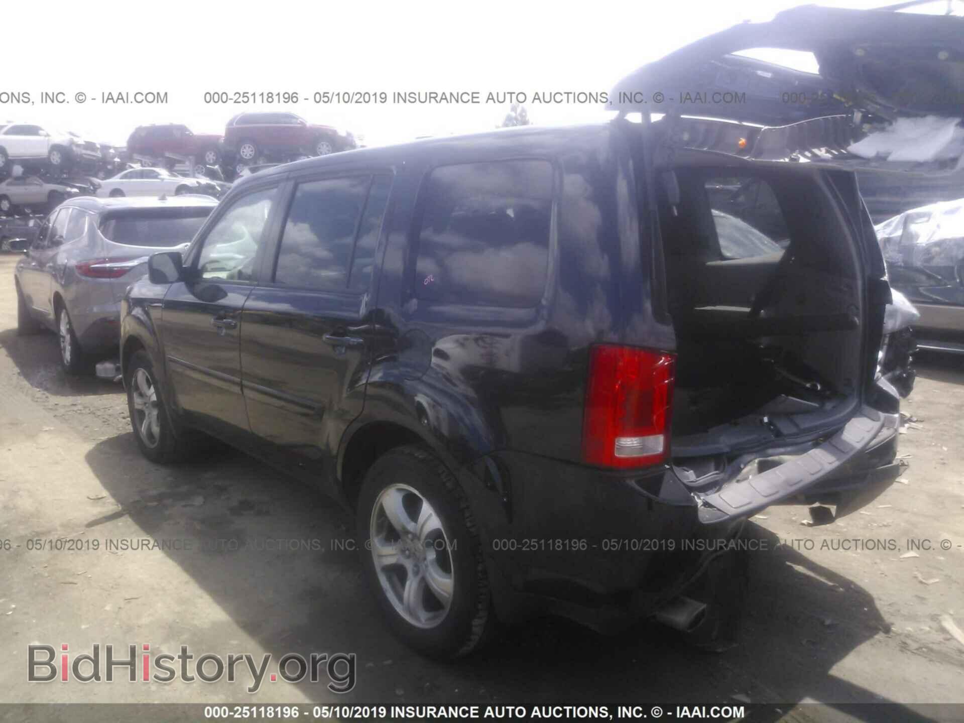 2013 HONDA PILOT - VIN: 5FNYF4H4XDB031957 - Фото 3