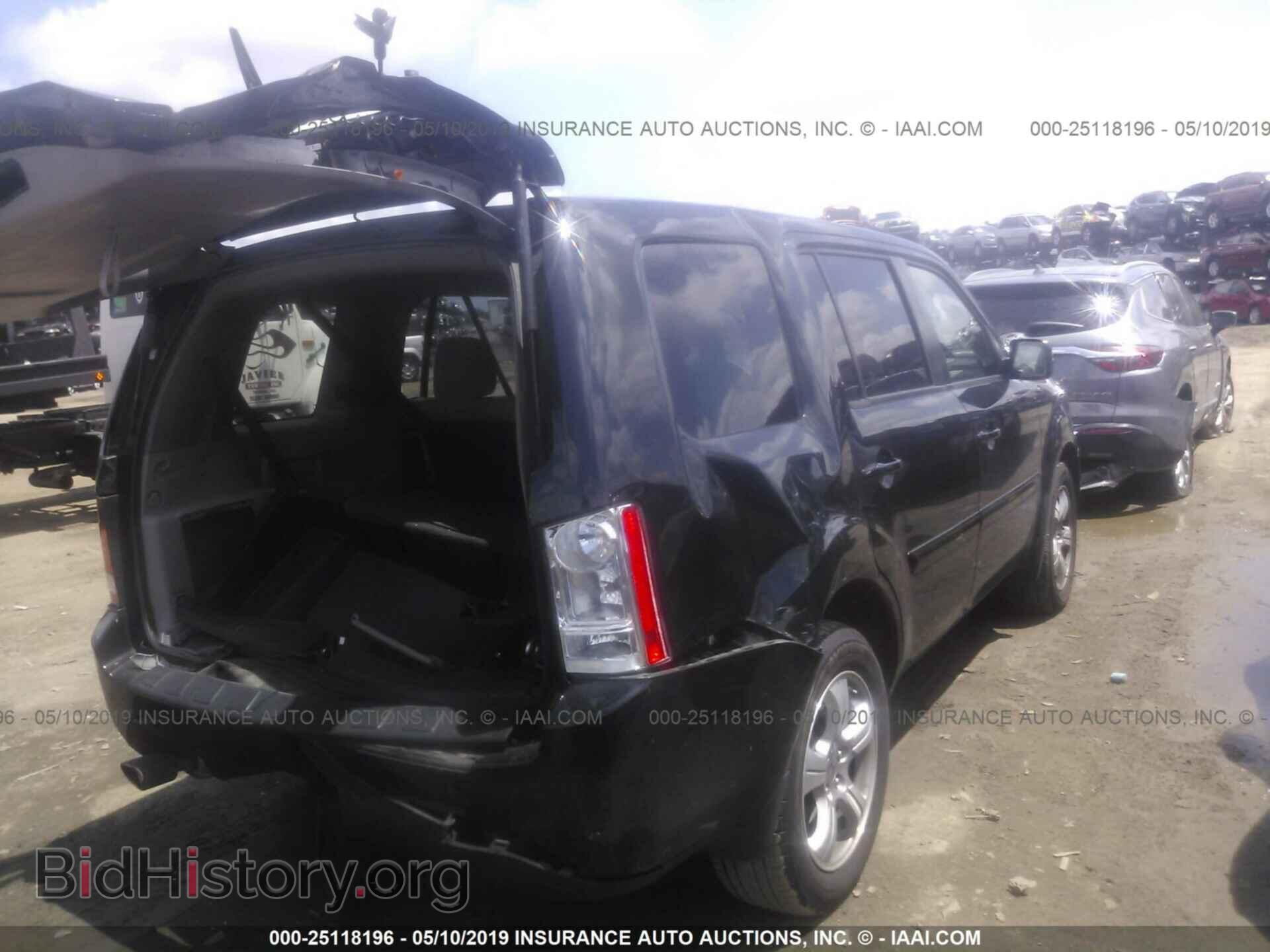 2013 HONDA PILOT - VIN: 5FNYF4H4XDB031957 - Фото 4