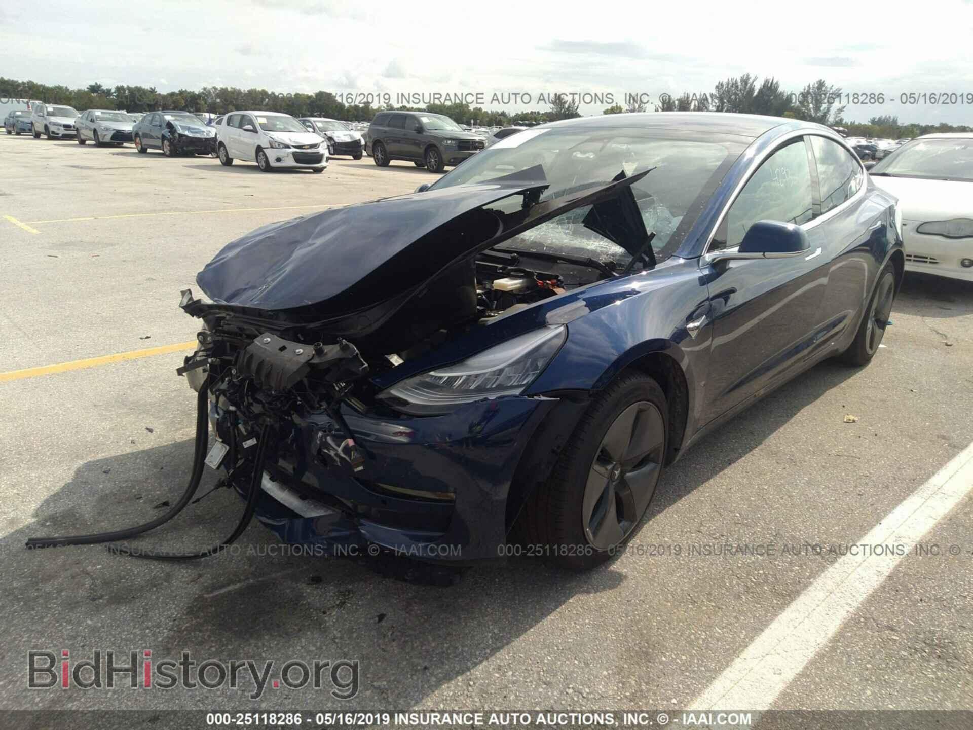 2018 TESLA MODEL 3 - VIN: 5YJ3E1EA7JF154293 - Фото 2