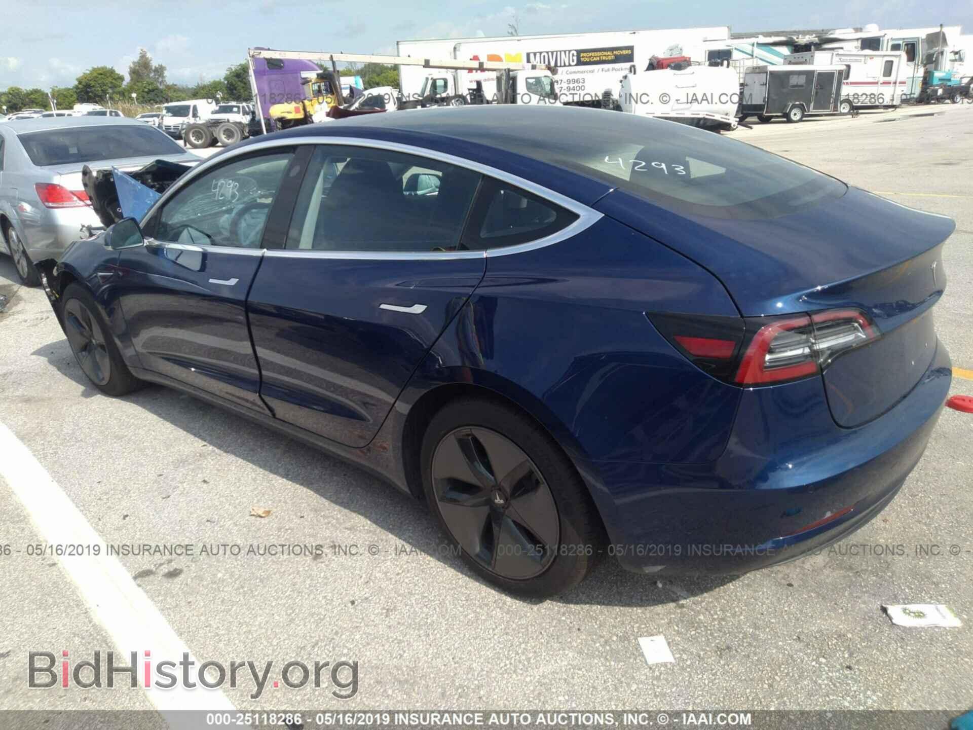 2018 TESLA MODEL 3 - VIN: 5YJ3E1EA7JF154293 - Фото 3