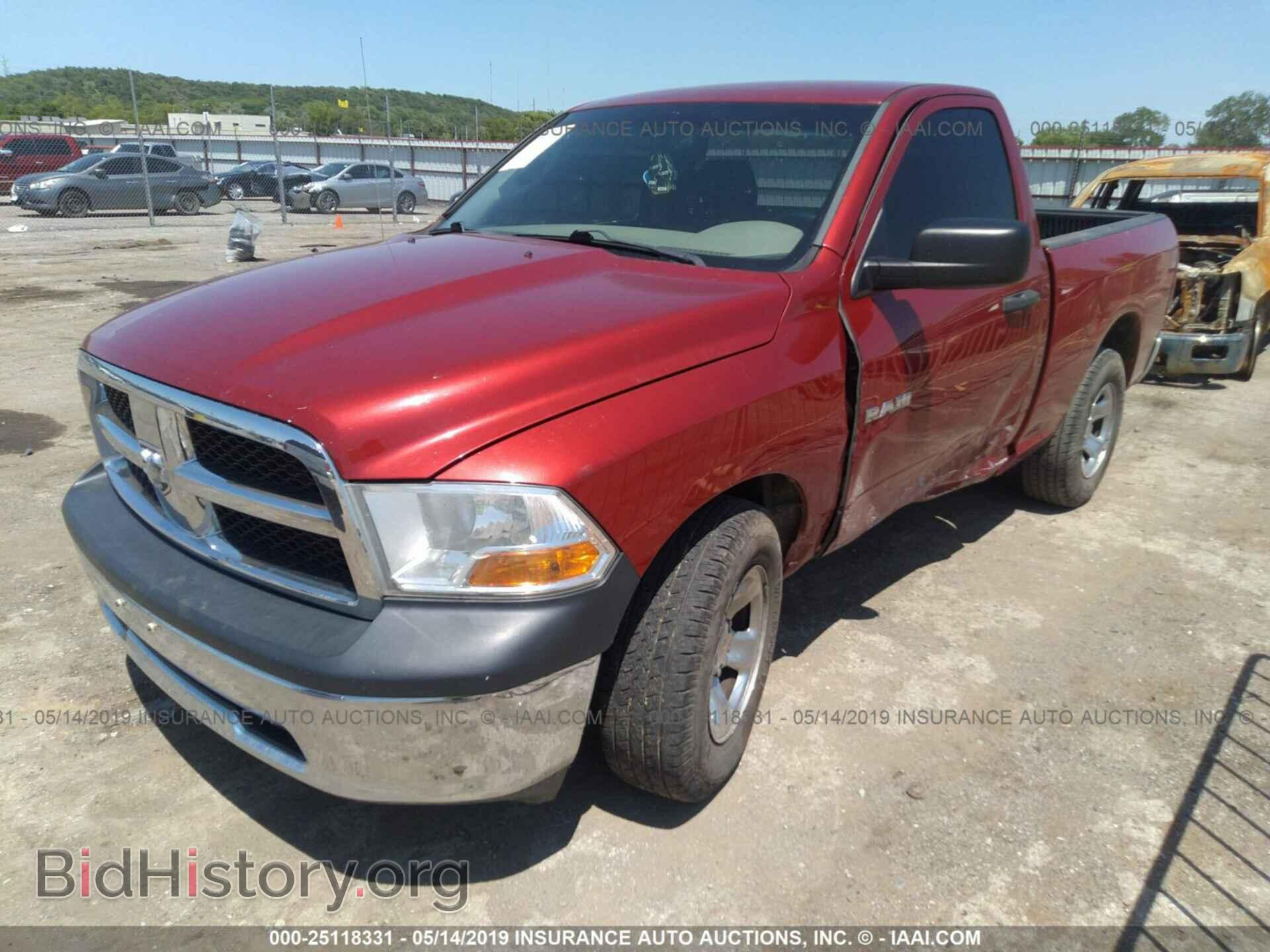 2010 DODGE RAM 1500 - VIN: 3D7JB1EP3AG191250 - Фото 2