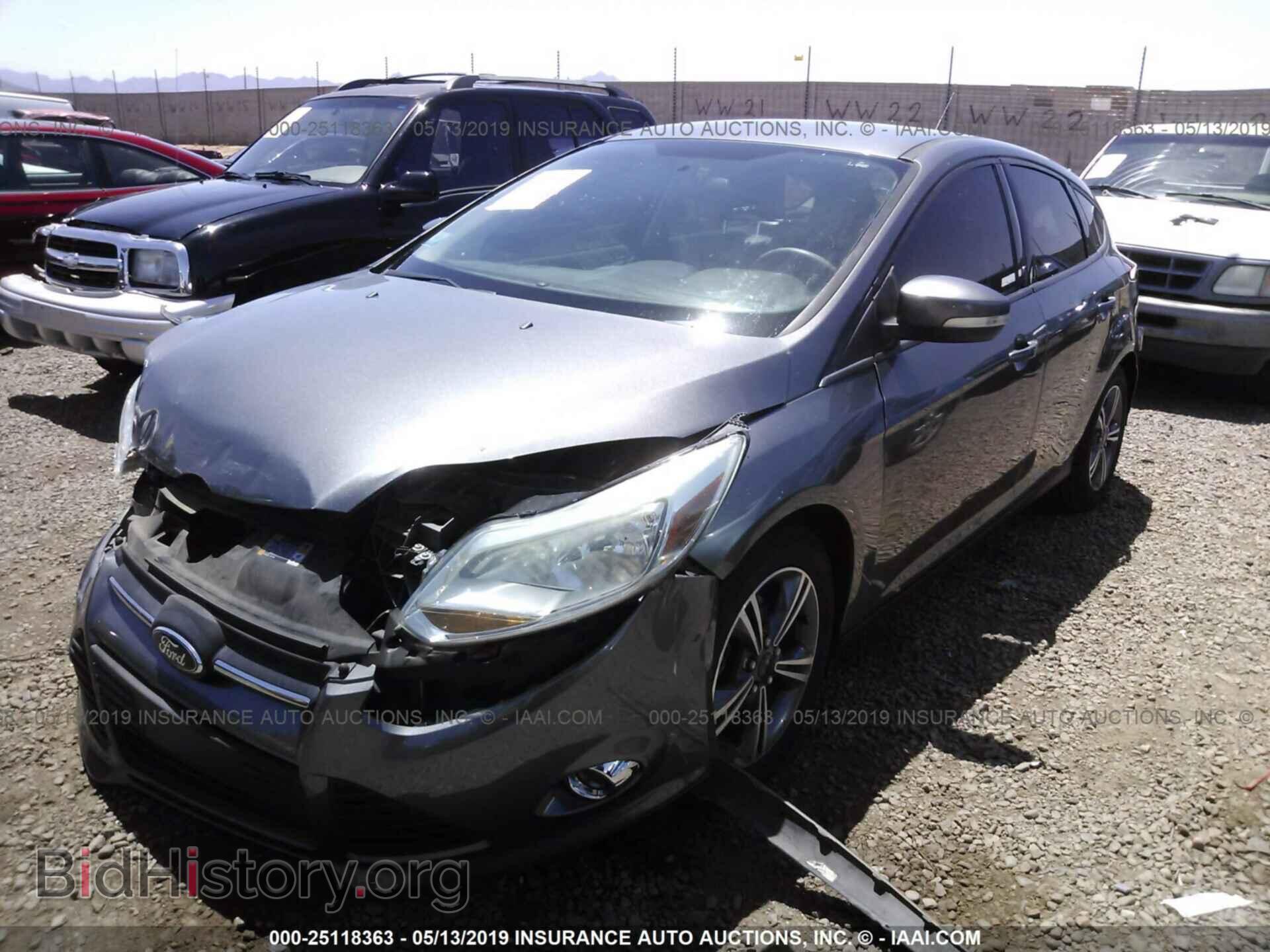 2014 FORD FOCUS - VIN: 1FADP3K20EL407647 - Фото 2