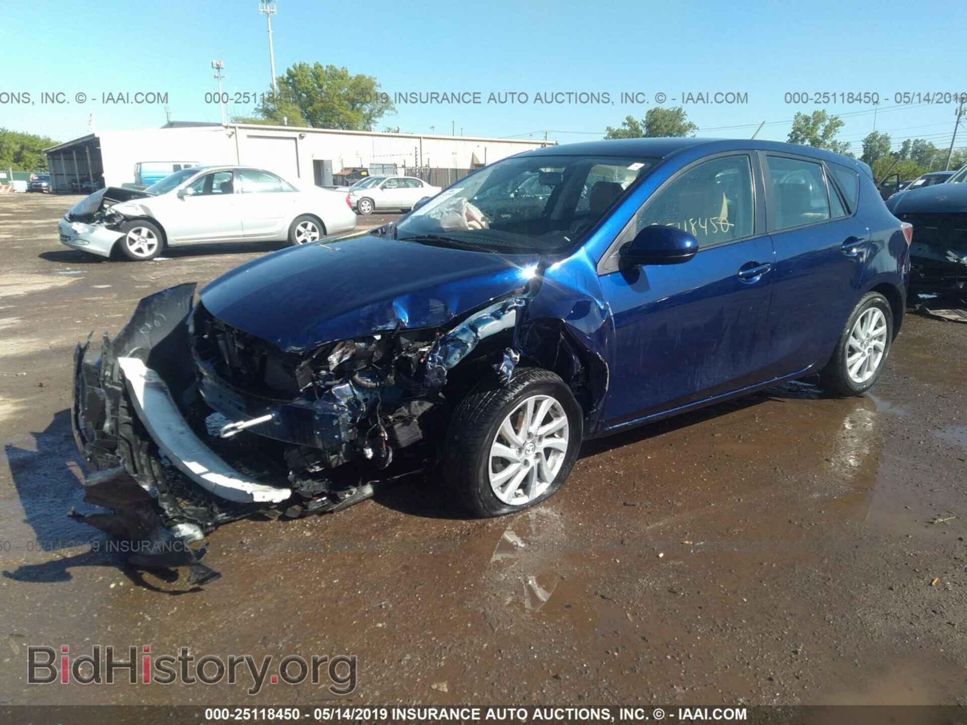 2012 MAZDA 3 - VIN: JM1BL1L73C1596556 - Фото 2