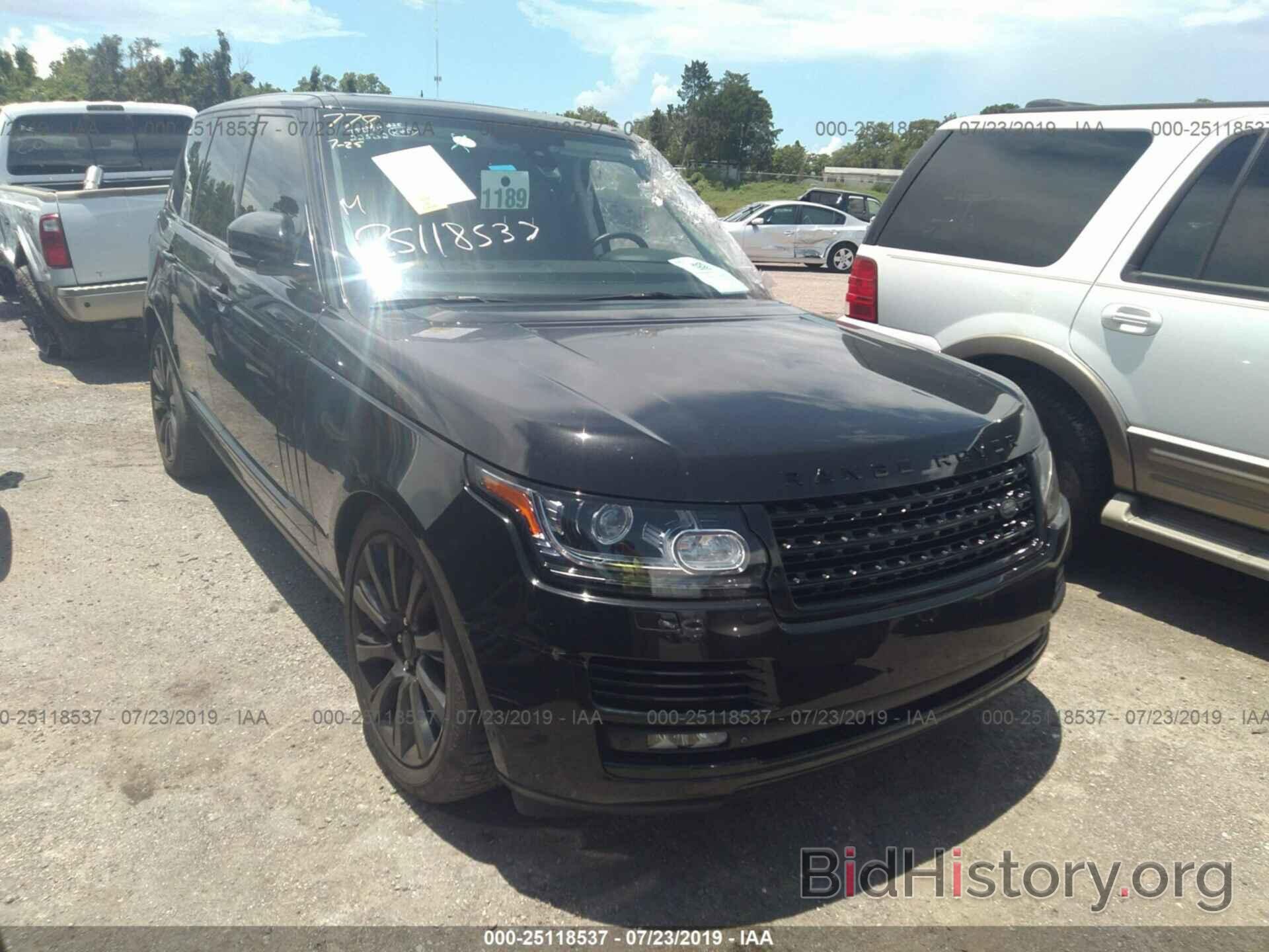 Photo SALGS2TF9FA235500 - LAND ROVER RANGE ROVER 2015